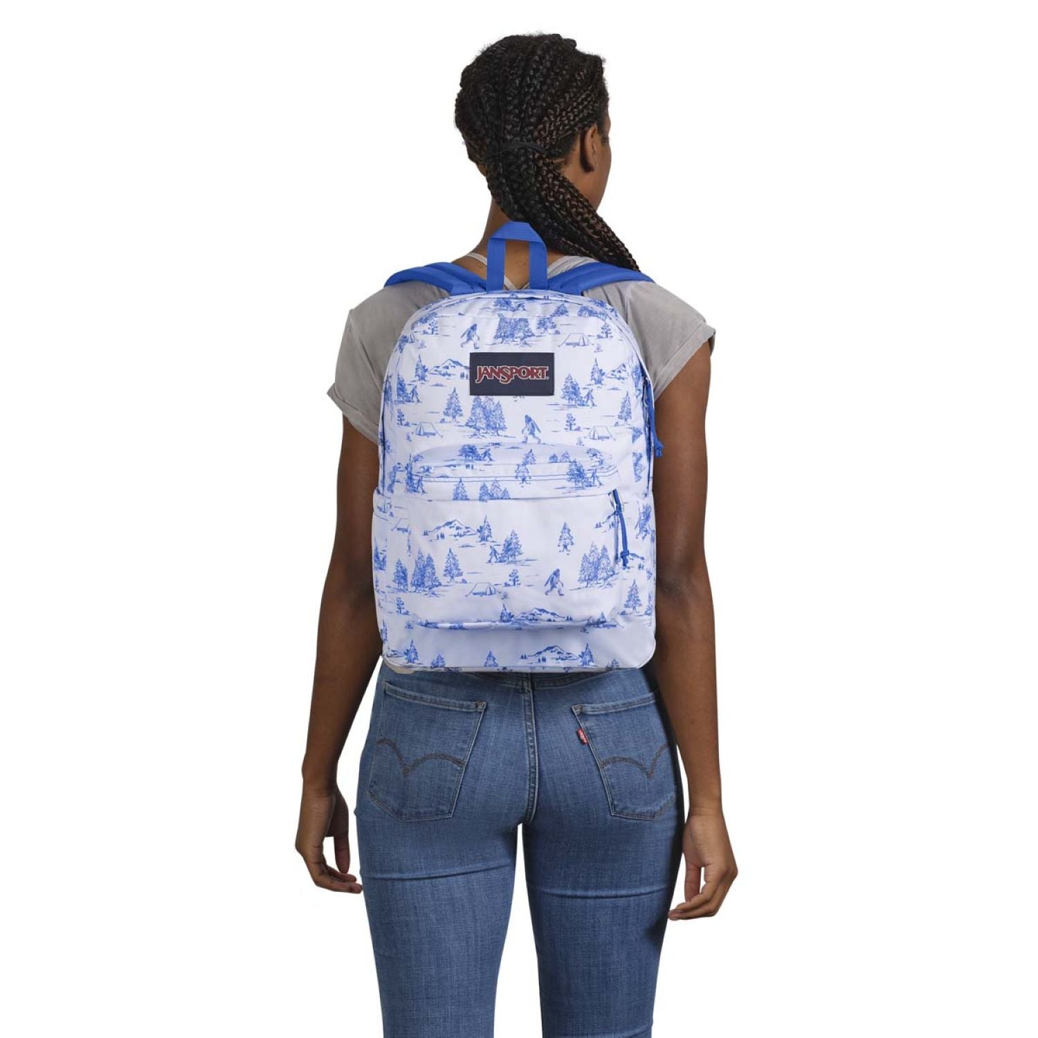 Jansport Superbreak Plus Backpack (Printed)