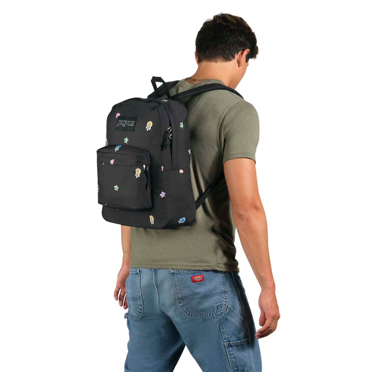 Jansport Superbreak Plus Backpack (Printed) (SA)