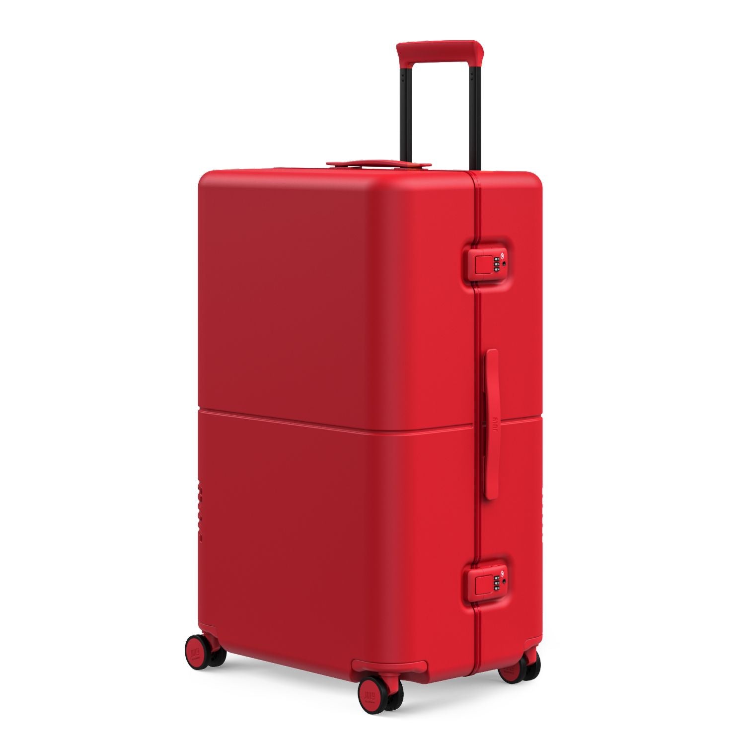 July Checked Plus Trunk Polycarbonate Frame 30" Luggage