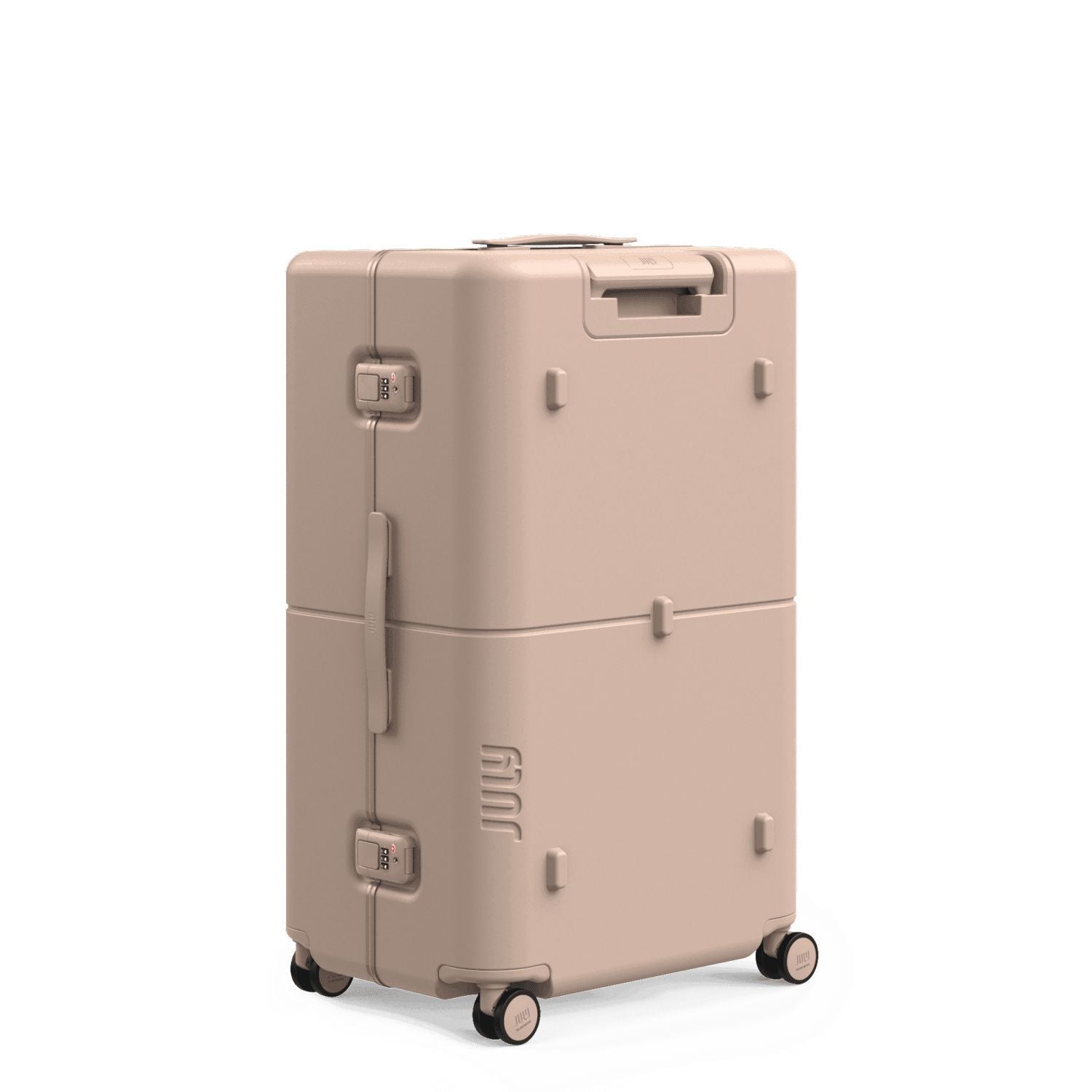 July Checked Plus Trunk Polycarbonate Frame 30" Luggage (SA)