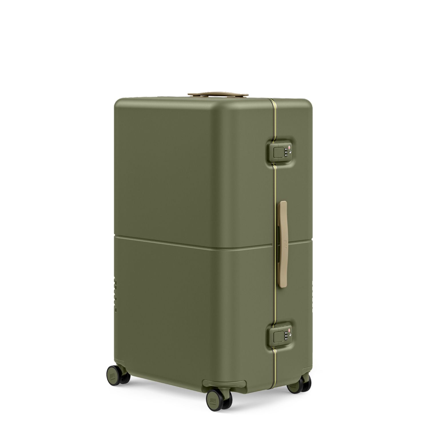 July Checked Plus Trunk Polycarbonate Frame 30" Luggage