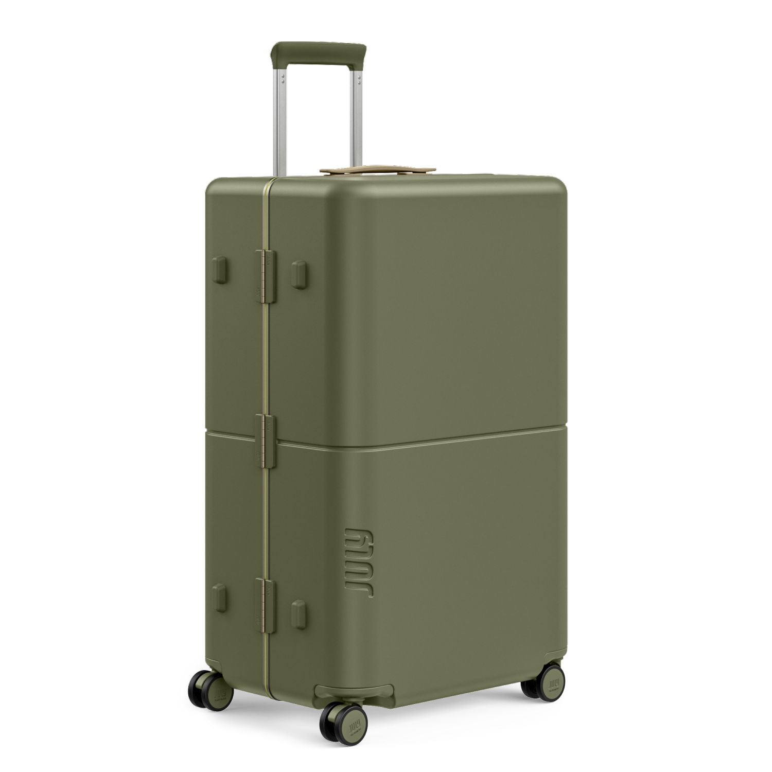 July Checked Plus Trunk Polycarbonate Frame 30" Luggage