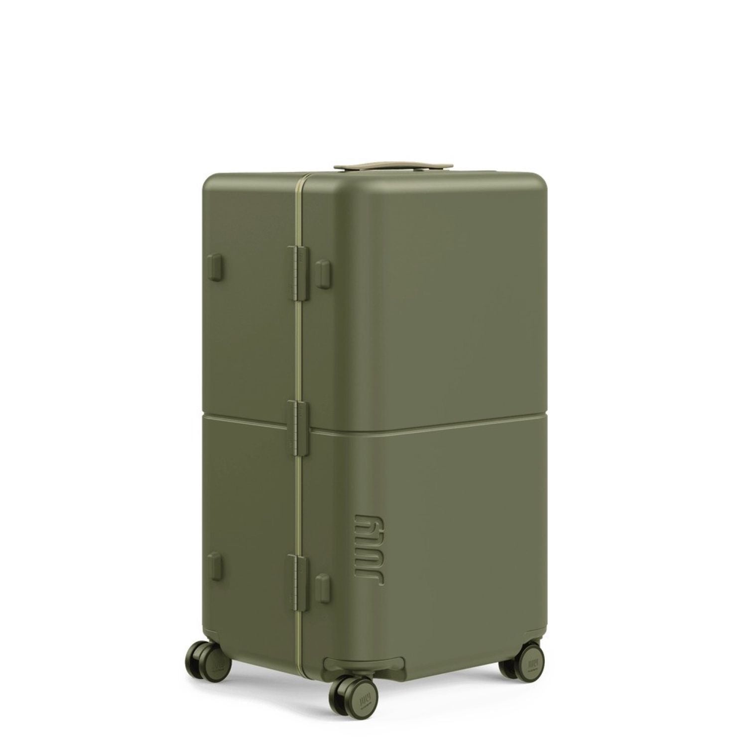 July Checked Trunk Polycarbonate Frame 28" Luggage (SA)