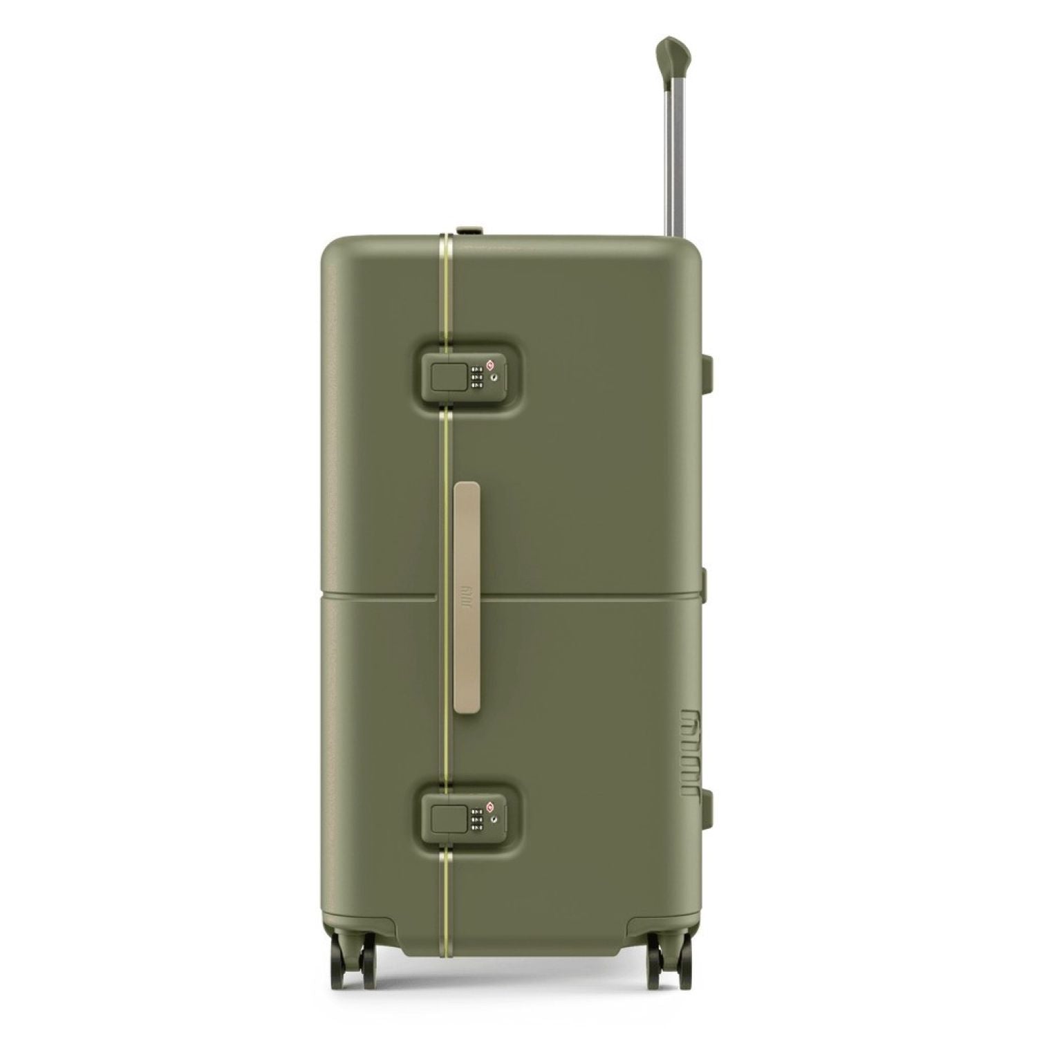 July Checked Trunk Polycarbonate Frame 28" Luggage (SA)