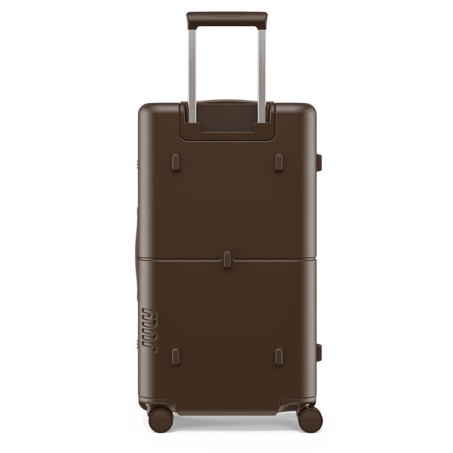 July Checked Trunk Polycarbonate Frame 28" Luggage