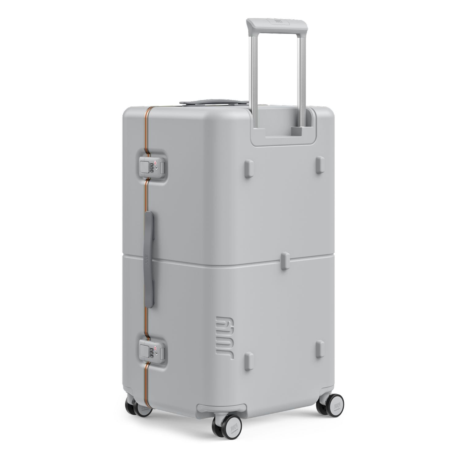 July Checked Trunk Polycarbonate Frame 28" Luggage (SA)