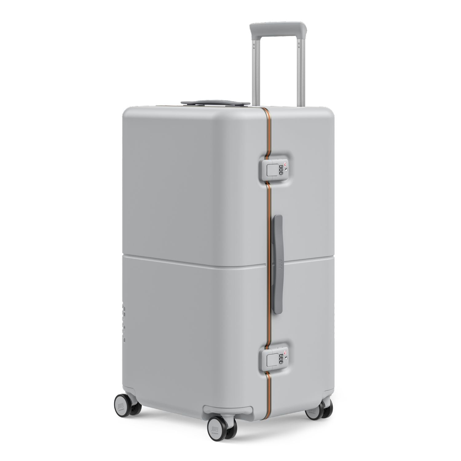 July Checked Trunk Polycarbonate Frame 28" Luggage (SA)