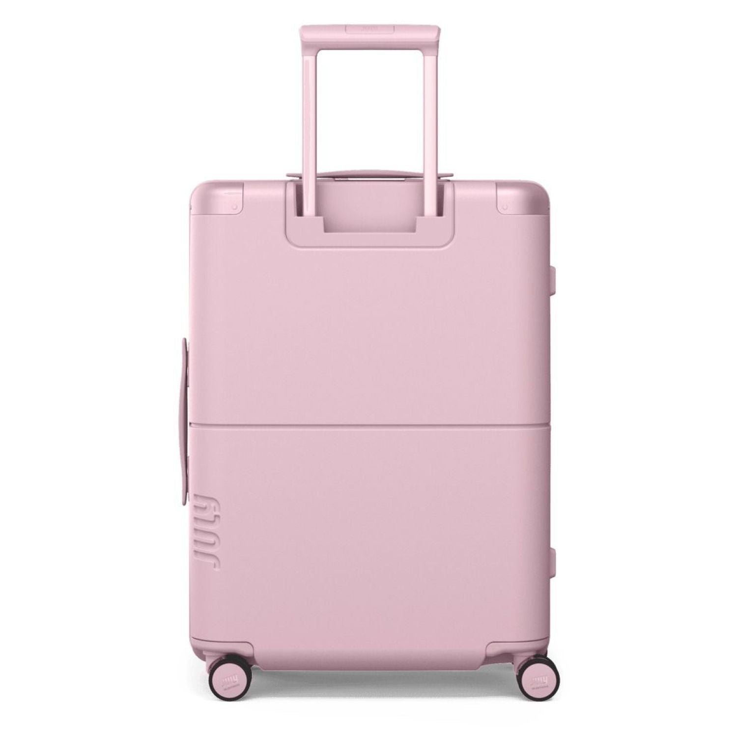 July Checked Expandable Polycarbonate With Casesafe Tracking 26" Luggage