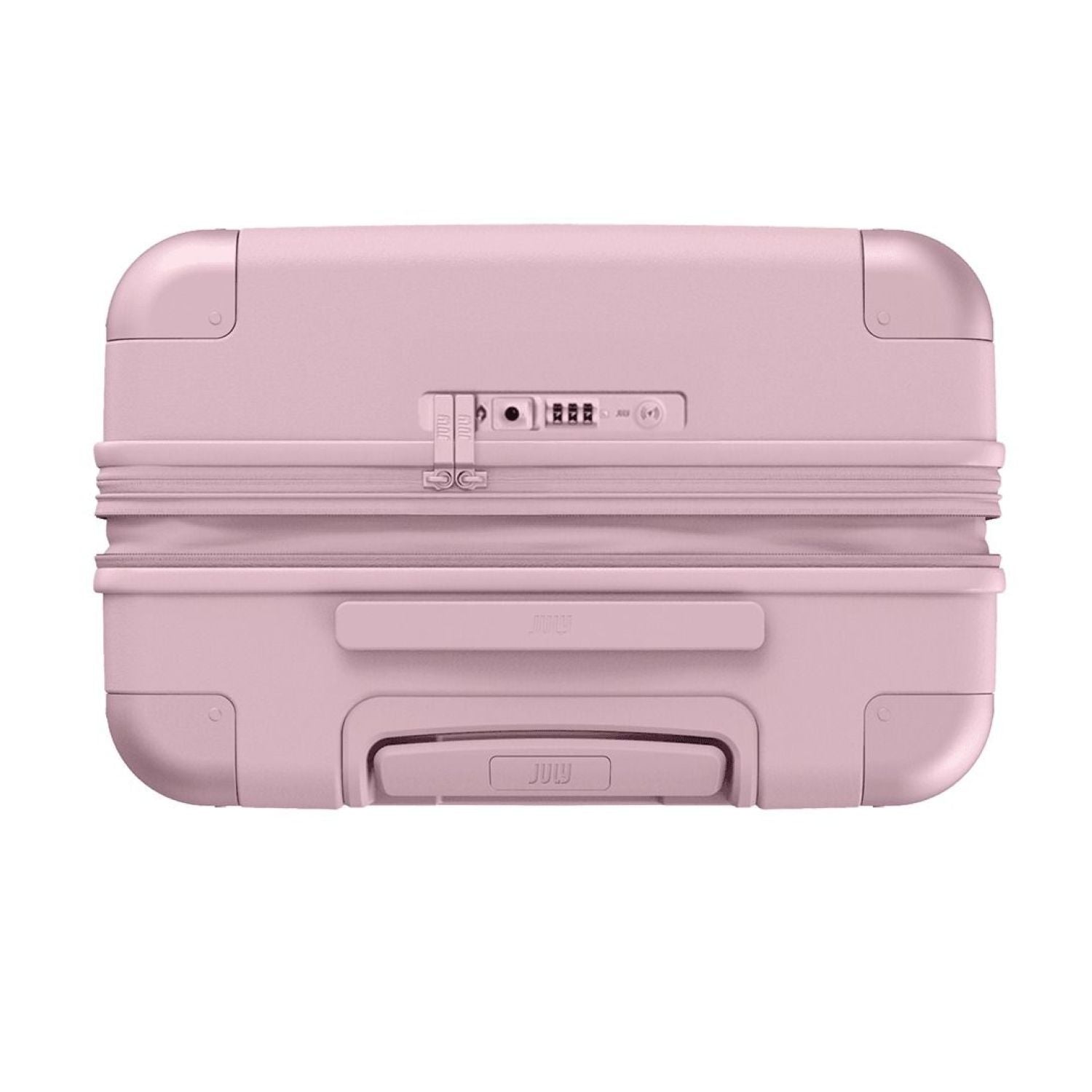 July Checked Expandable Polycarbonate With Casesafe Tracking 26" Luggage