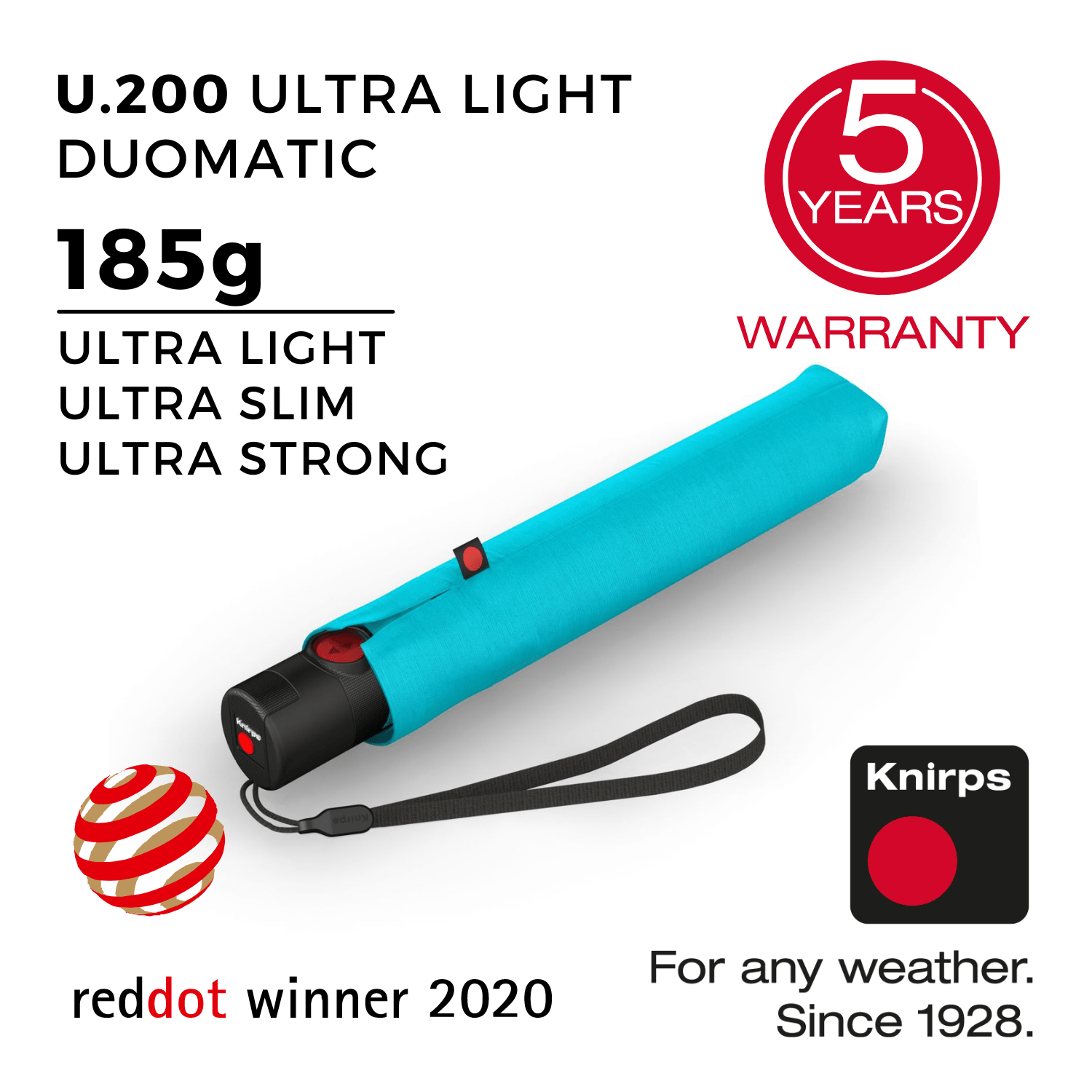 Knirps U.200 Ultra Light Duomatic Umbrella