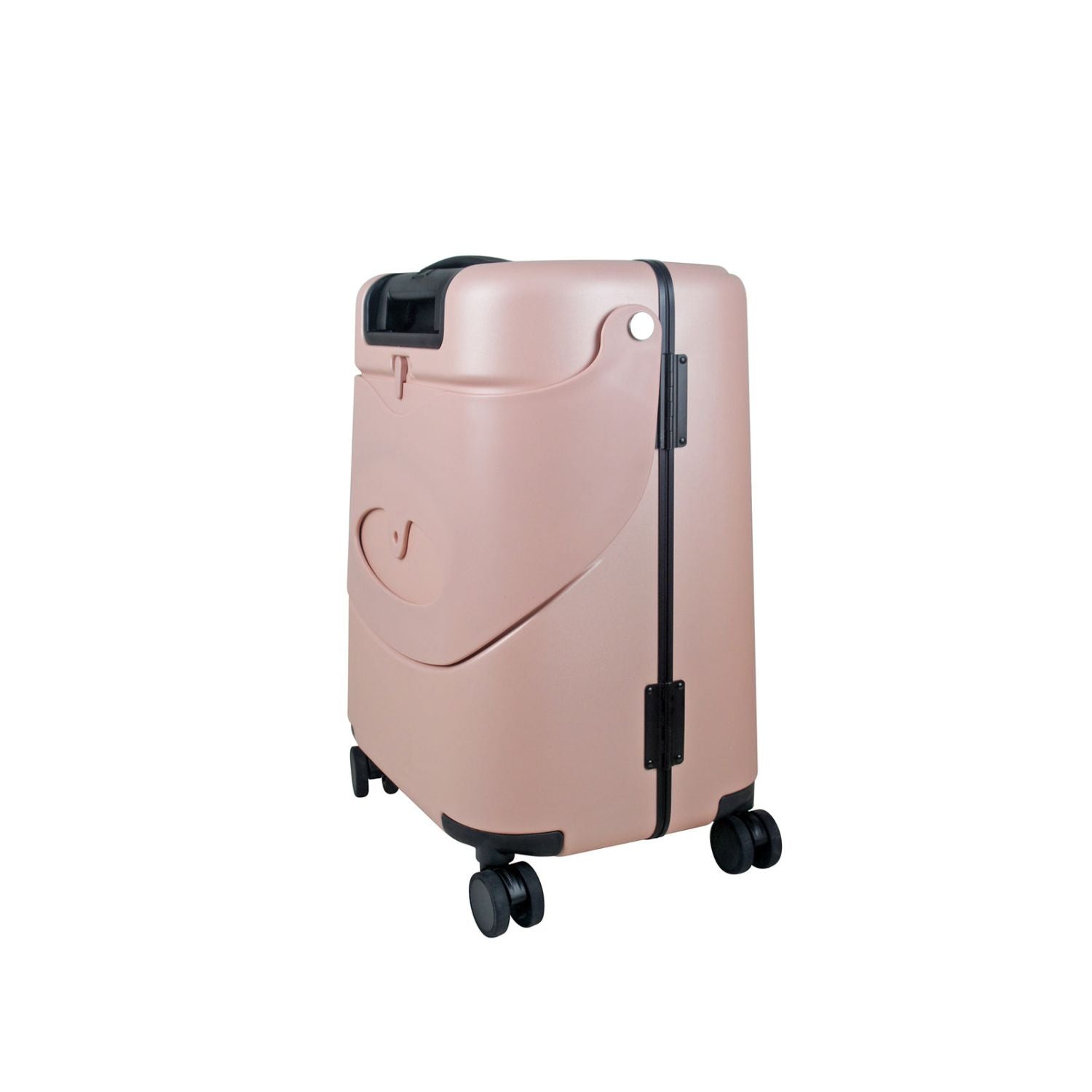 MiaMily Multicarry Carry On 18 Inch Luggage with Built-in Seat for Children