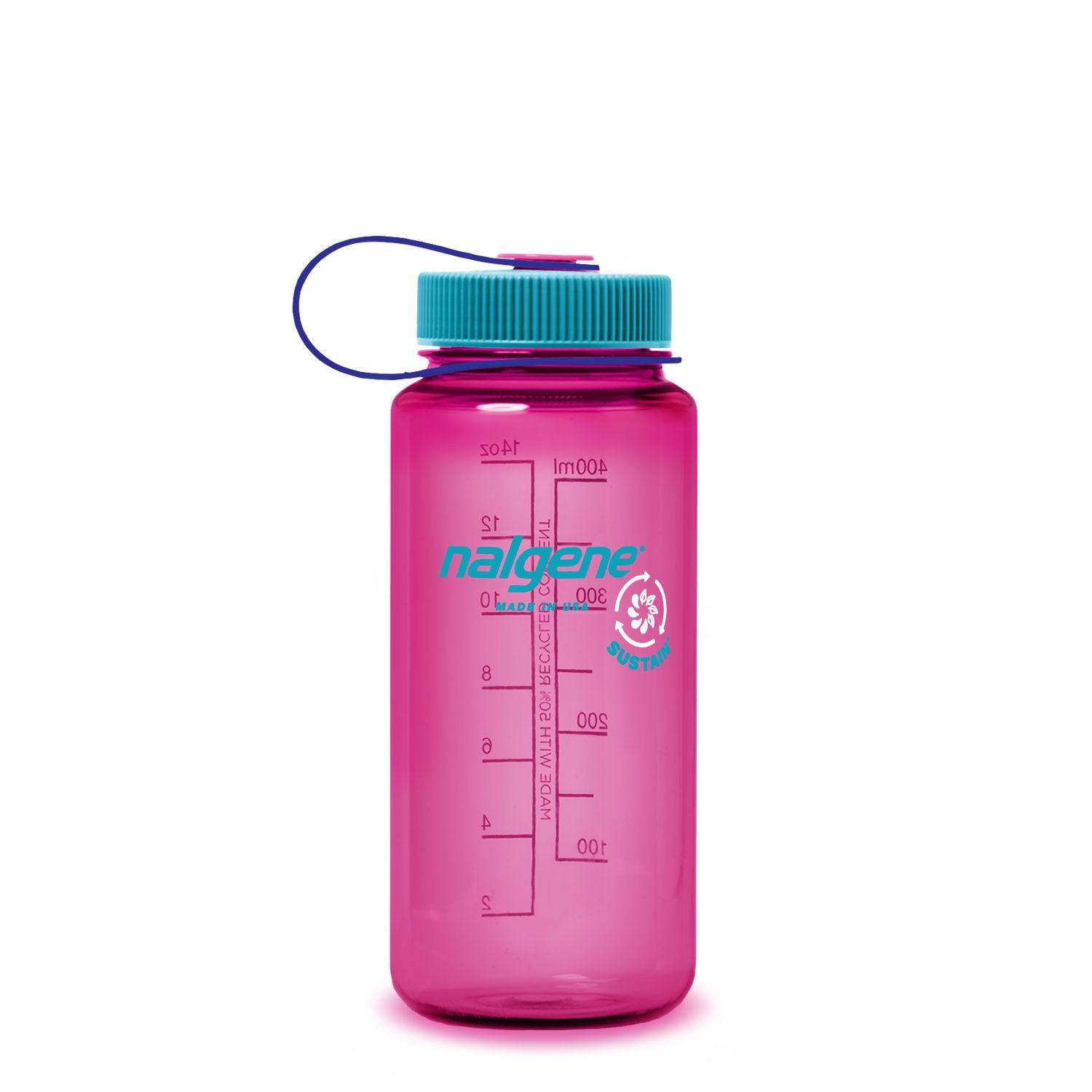 Nalgene 16oz Wide Mouth Sustain Water Bottle (Plain) | Gifts & Lifestyle, Non-insulated Water Bottles, Travel Accessories, Water Bottles | Nalgene Water Bottles-21