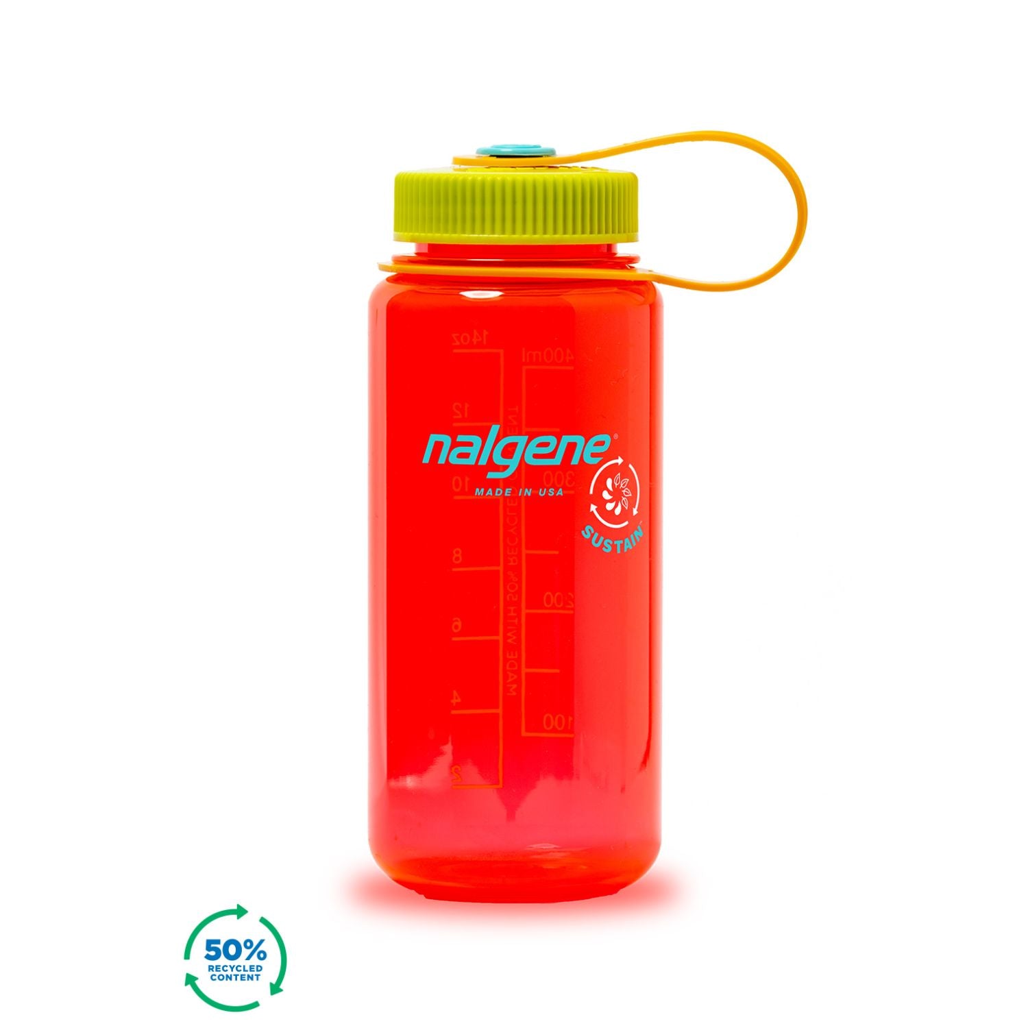 Nalgene 16oz Wide Mouth Sustain Water Bottle (Plain) | Gifts & Lifestyle, Non-insulated Water Bottles, Travel Accessories, Water Bottles | Nalgene Water Bottles-30