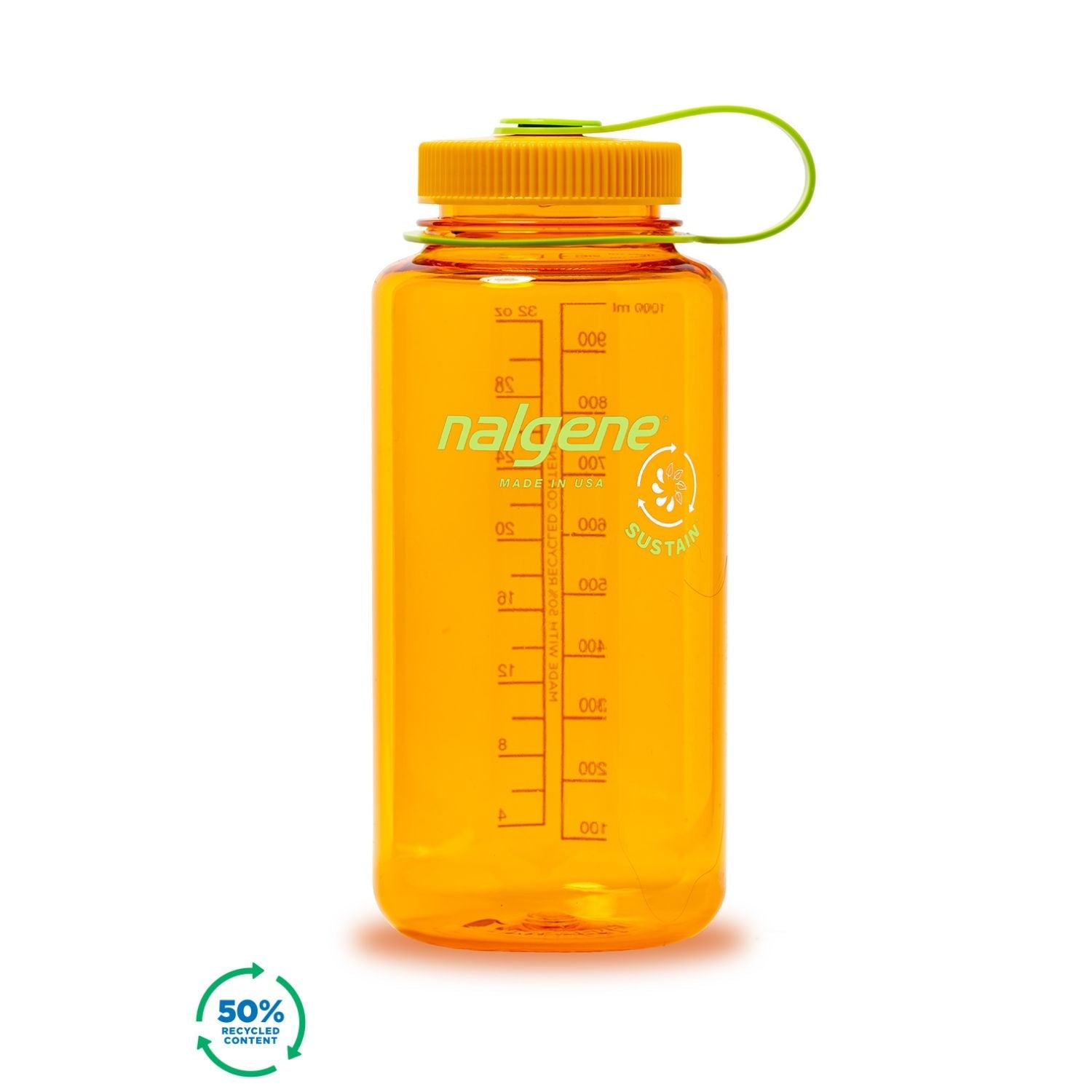 Nalgene 32oz Wide Mouth Water Bottle (Plain) (SA)