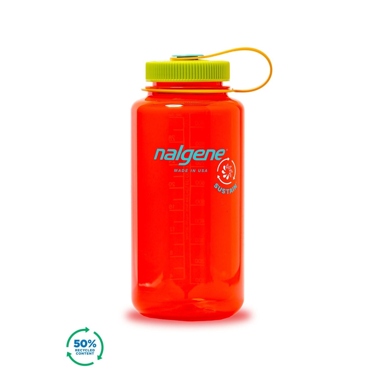 Nalgene 32oz Wide Mouth Water Bottle (Plain) (SA)