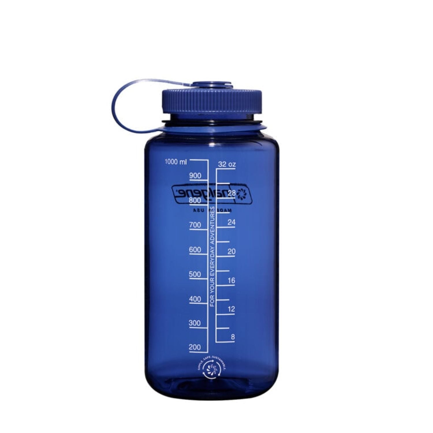 Nalgene 32oz Wide Mouth Sustain Water Bottle (Monochrome) | Gifts & Lifestyle, Non-insulated Water Bottles, Travel Accessories, Water Bottles | Nalgene Water Bottles-5