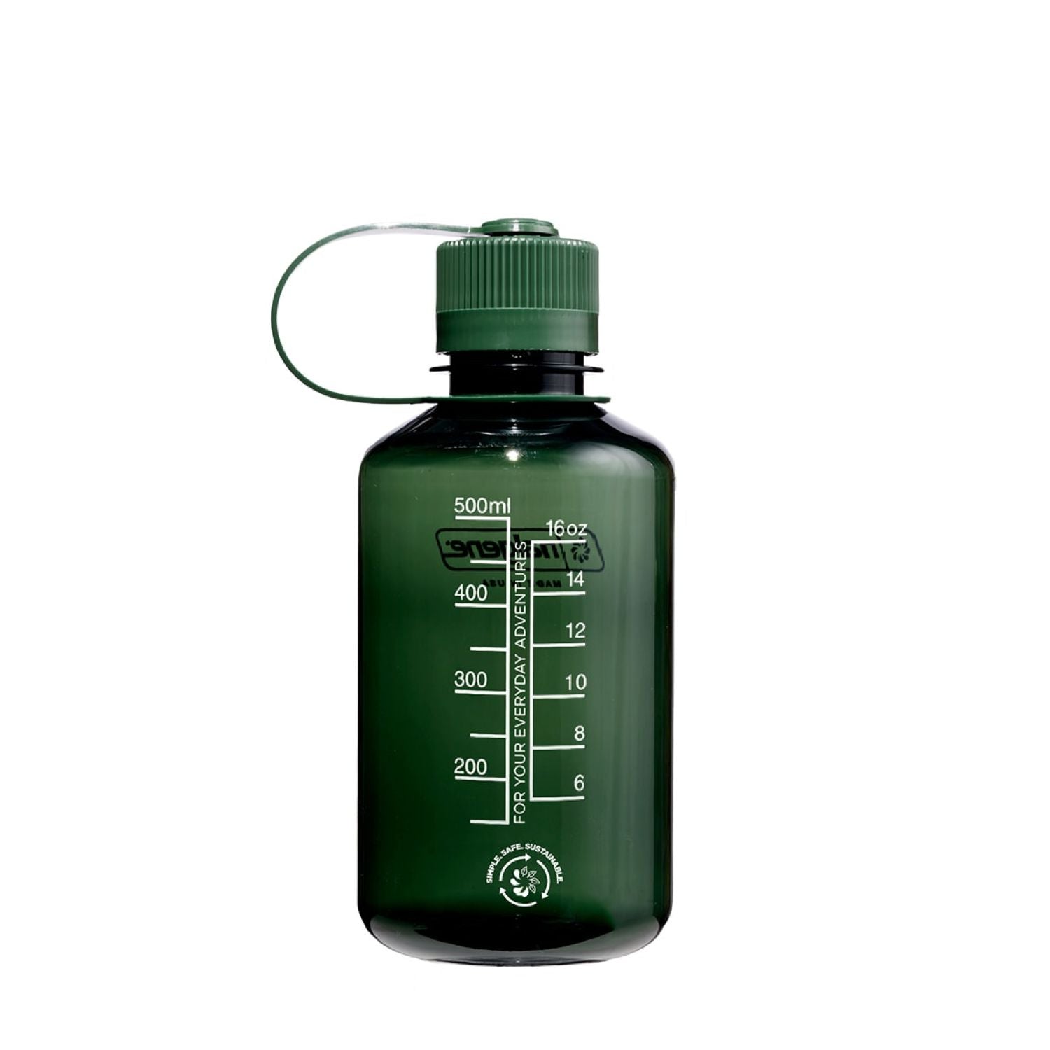 Nalgene 16oz Narrow Mouth Sustain Water Bottle (Monochrome) | Gifts & Lifestyle, Non-insulated Water Bottles, Travel Accessories, Water Bottles | Nalgene Water Bottles-9