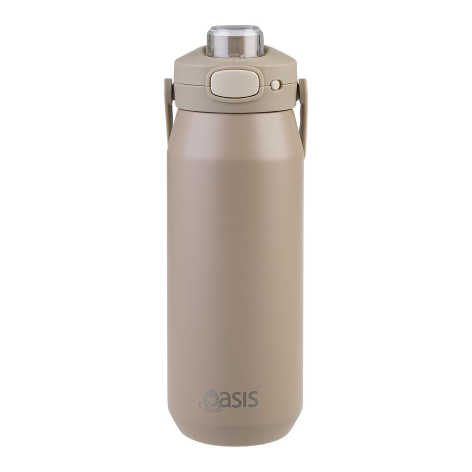 Oasis Ceramic Stainless Steel Triple Wall Capri Quick Release Drink Bottle 750ML