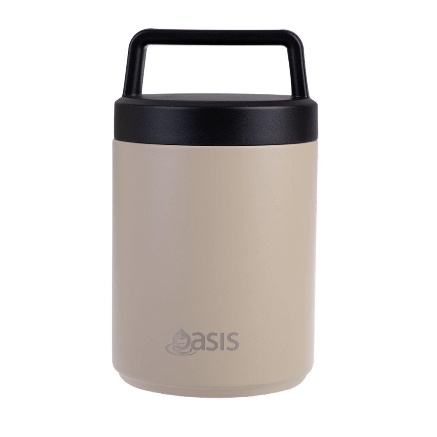 Oasis Stainless Steel Insulated Dual Compartment Food Flask with Handle 480ML