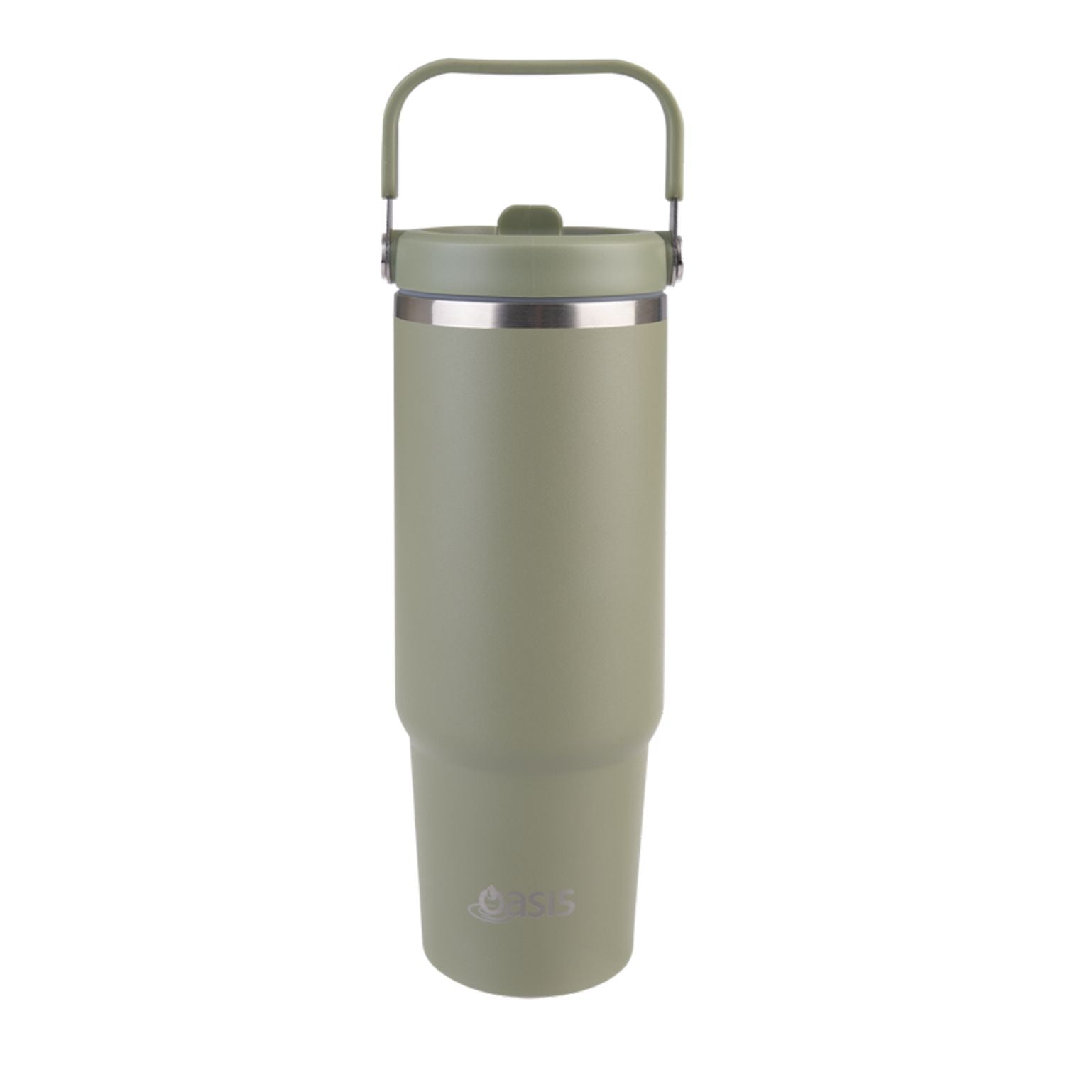 Oasis Stainless Steel Insulated Voyager Carry Tumbler With Sipper Straw 900ML