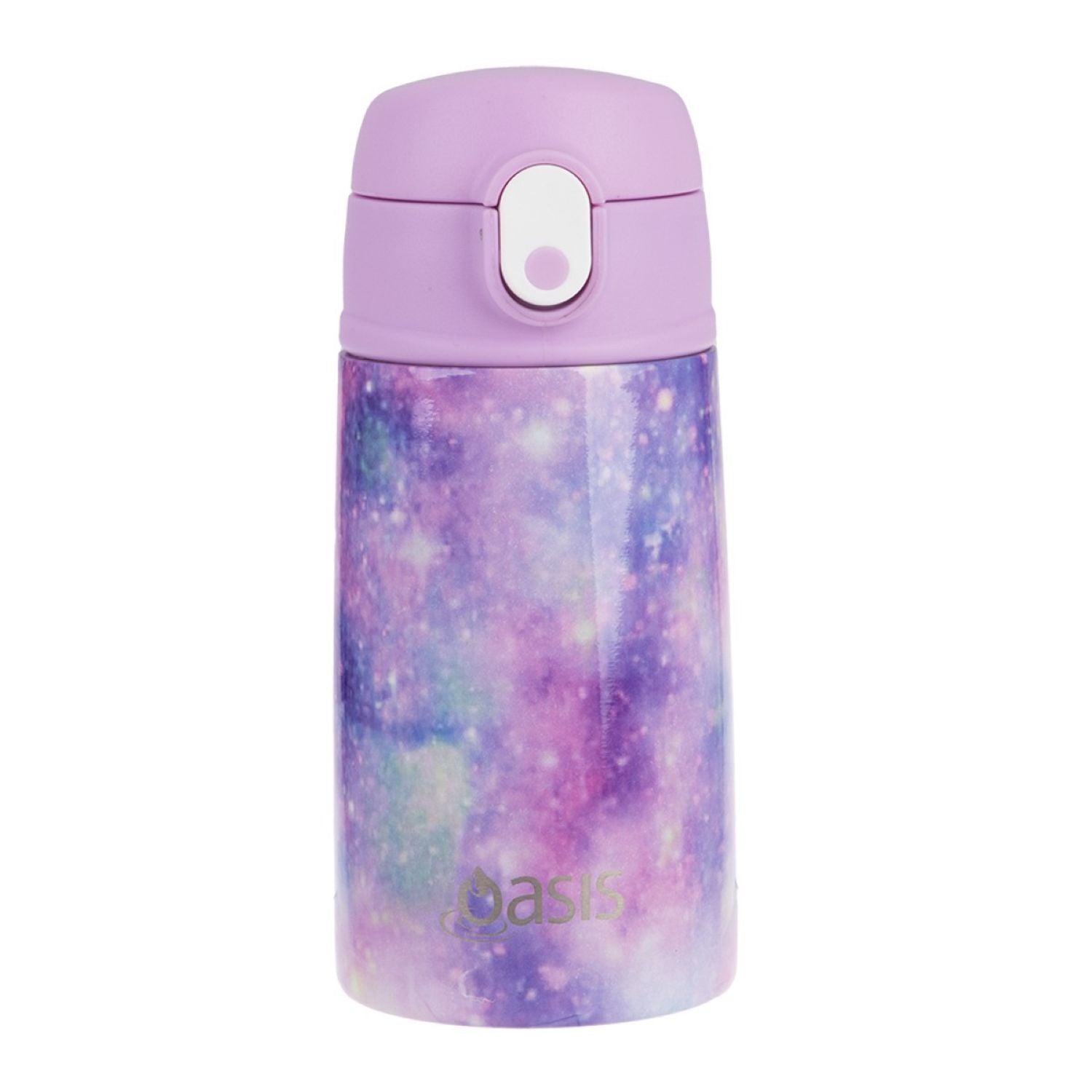 Oasis Kids Water Bottle with Sipper Silicone Straw 400ML (SA)