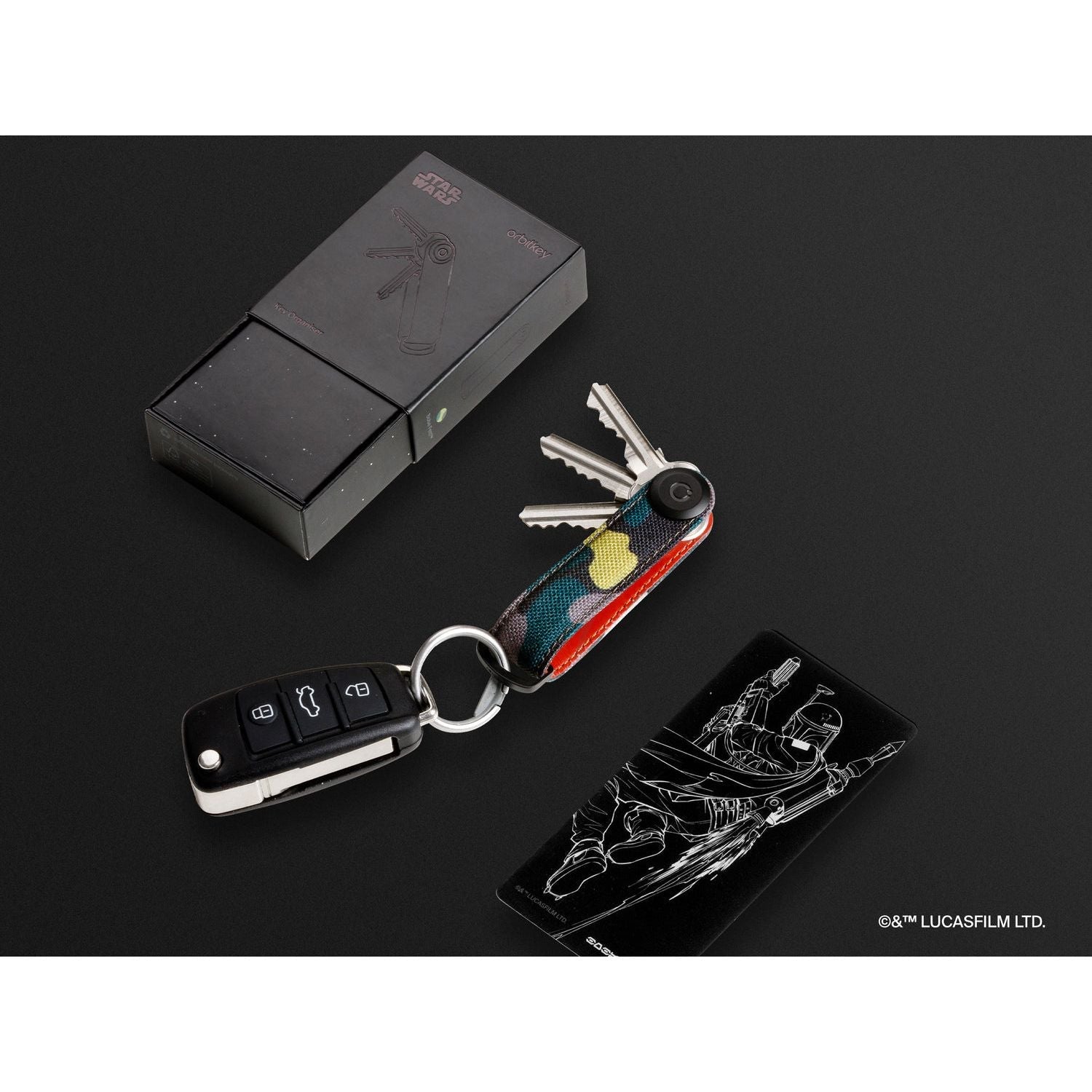 Orbitkey Star Wars Leather Key Organiser (SA)