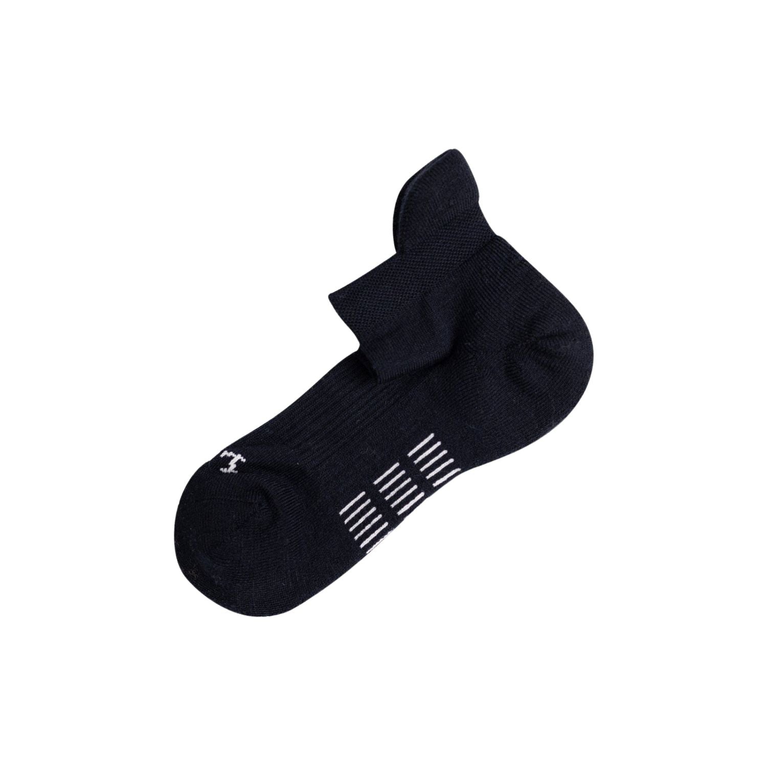 Paire Merino Wool-Blend Active Ankle Sock (Black)