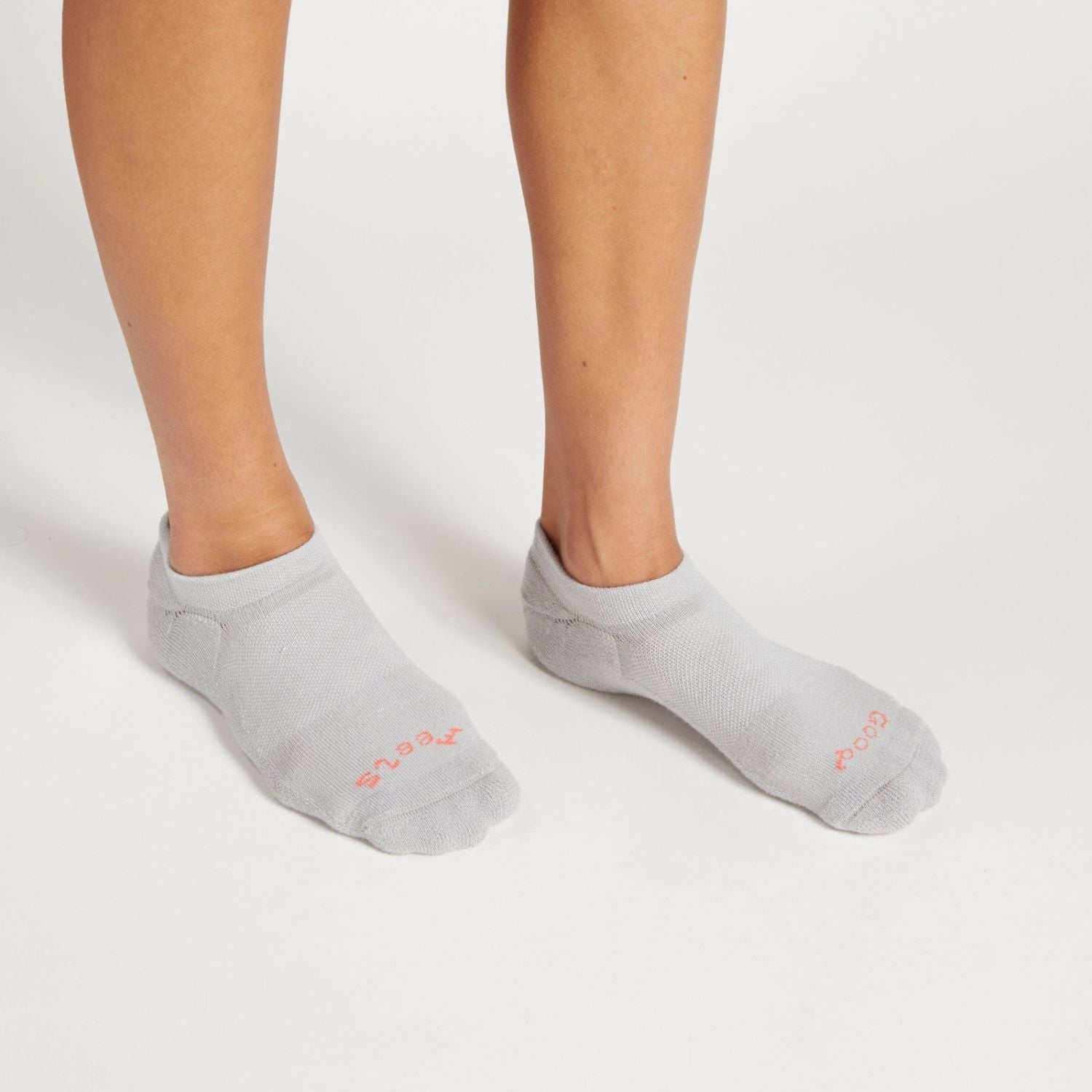 Paire Merino Wool-Blend Ankle Sock (Fog)