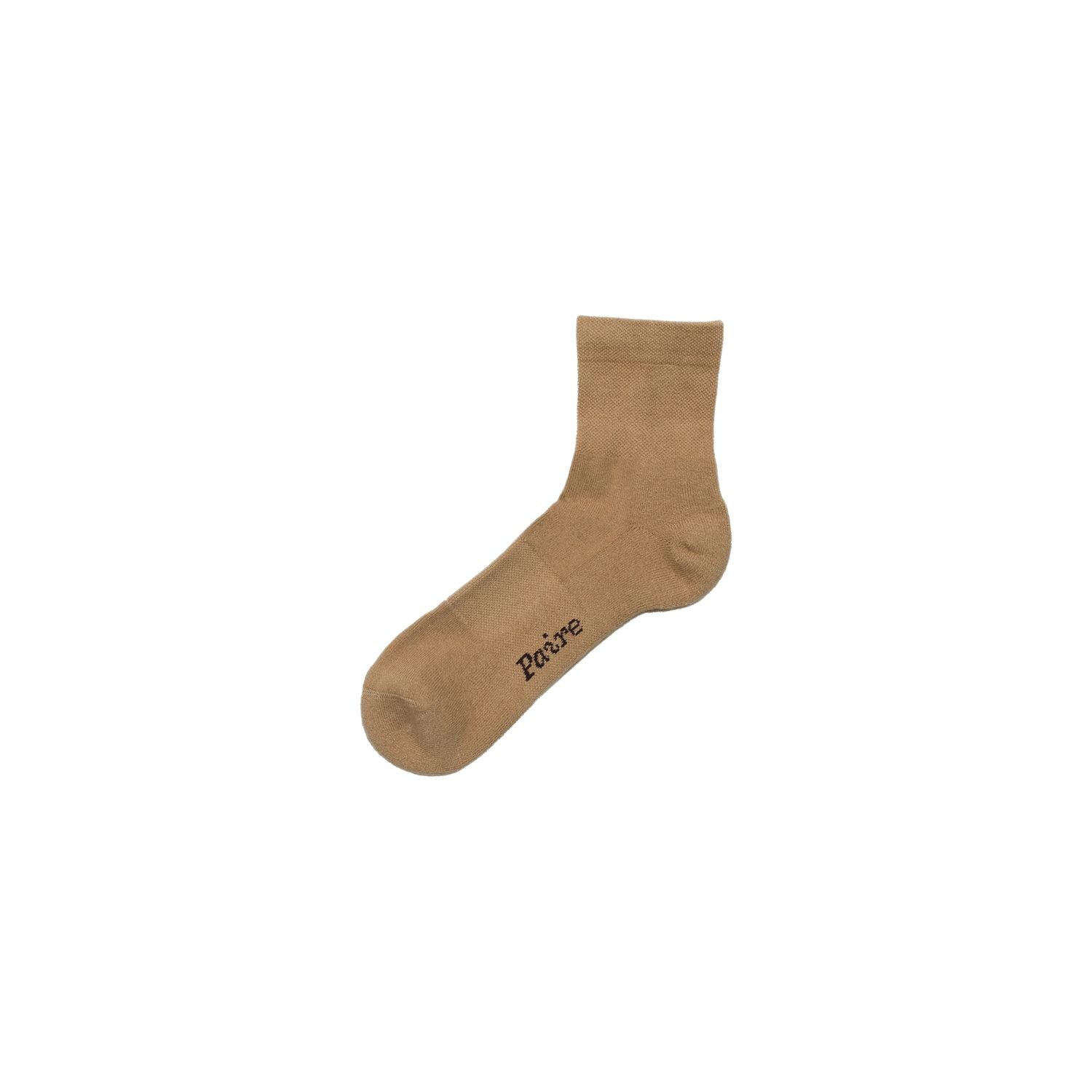 Paire Botanic Merino Wool-Blend Quarter Sock (Chai)