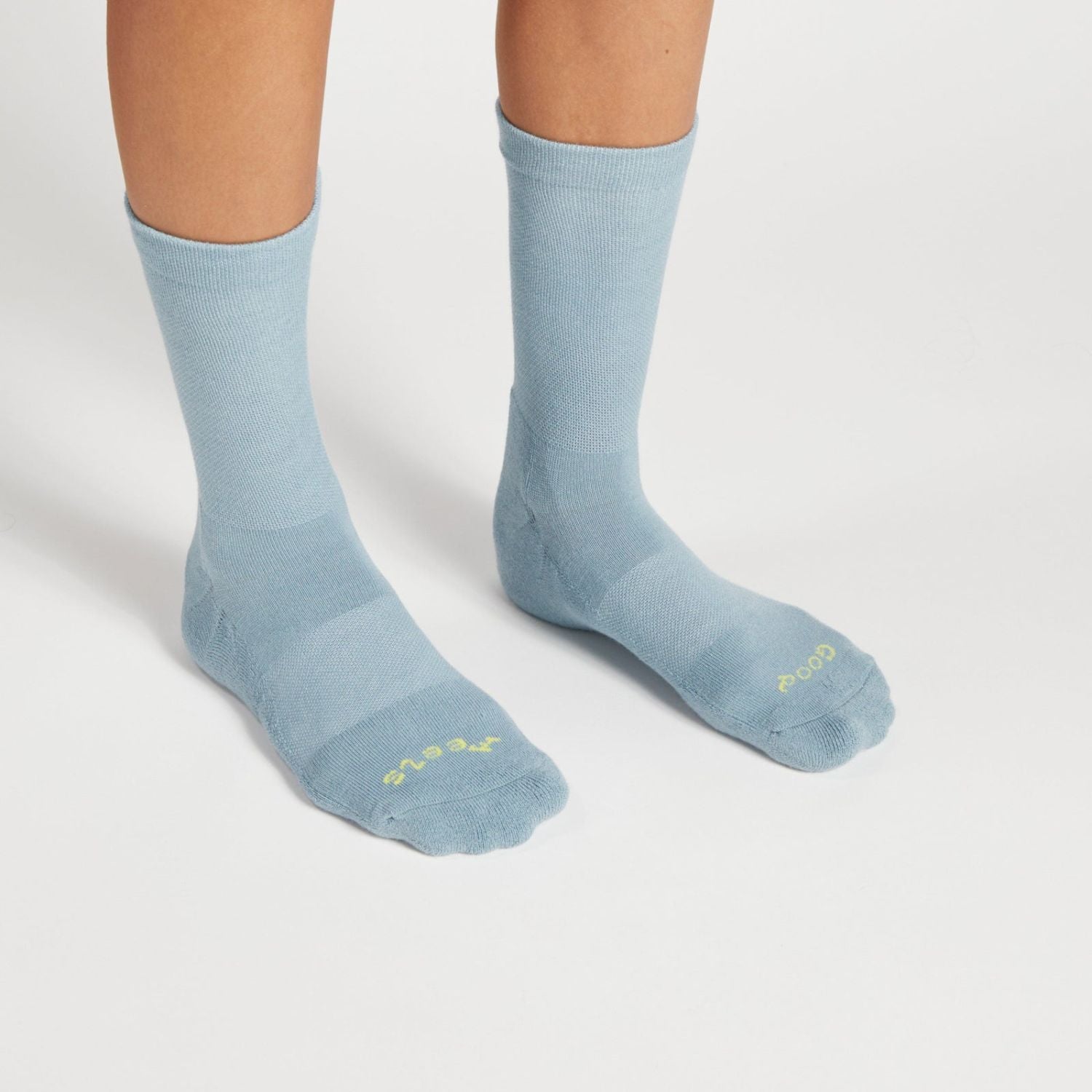 Paire Merino Wool-Blend Calf Sock (Sky)