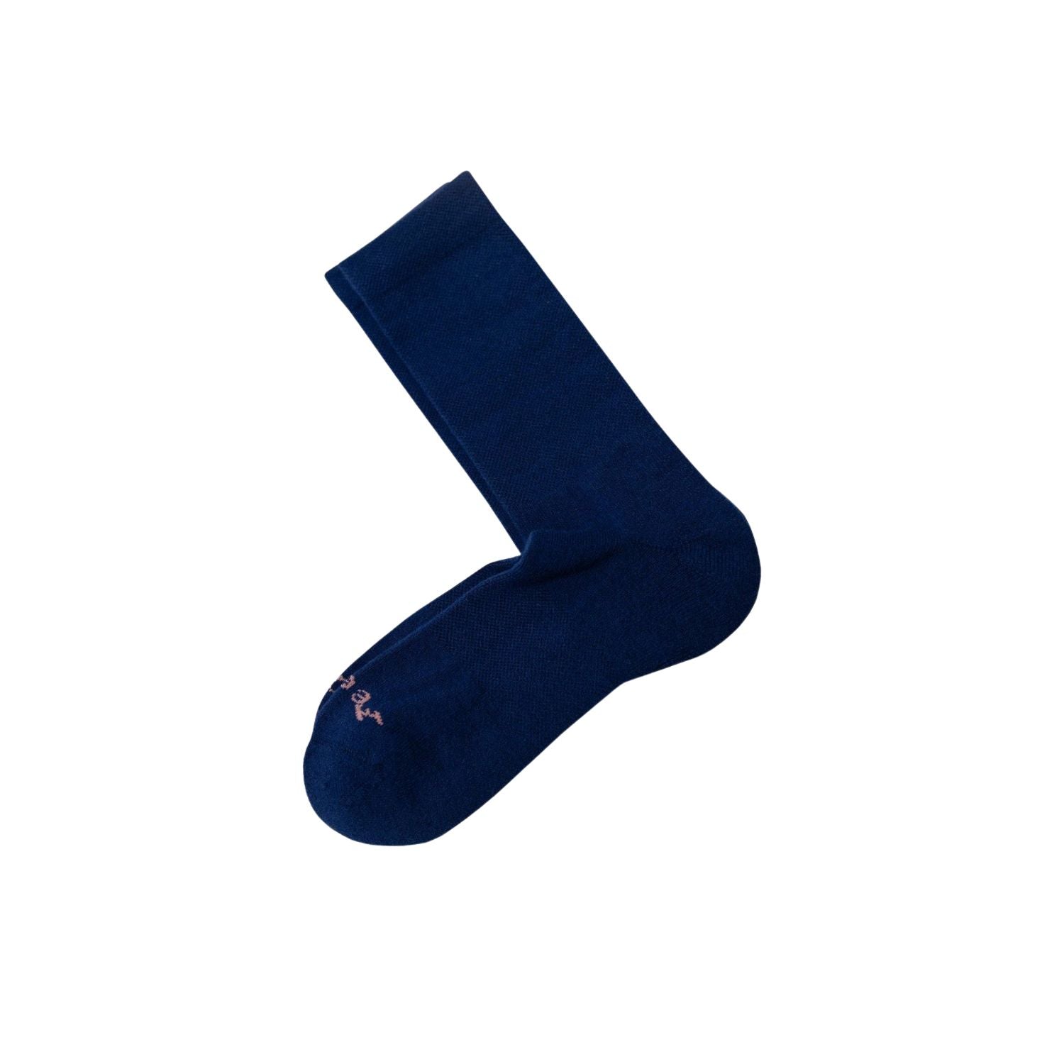 Paire Merino Wool-Blend Calf Sock (Stormy Blue)