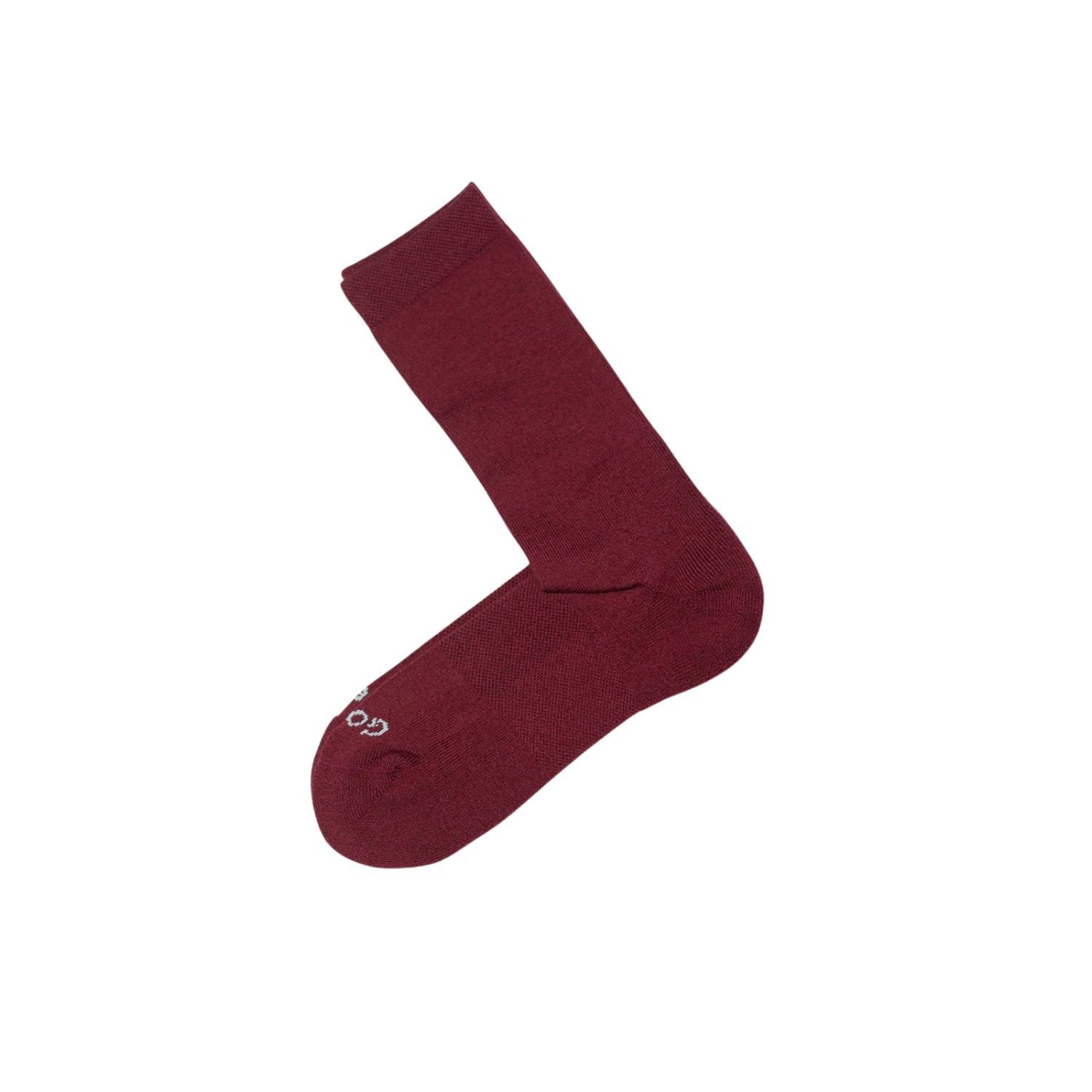 Paire Merino Wool-Blend Calf Sock (Pinot)