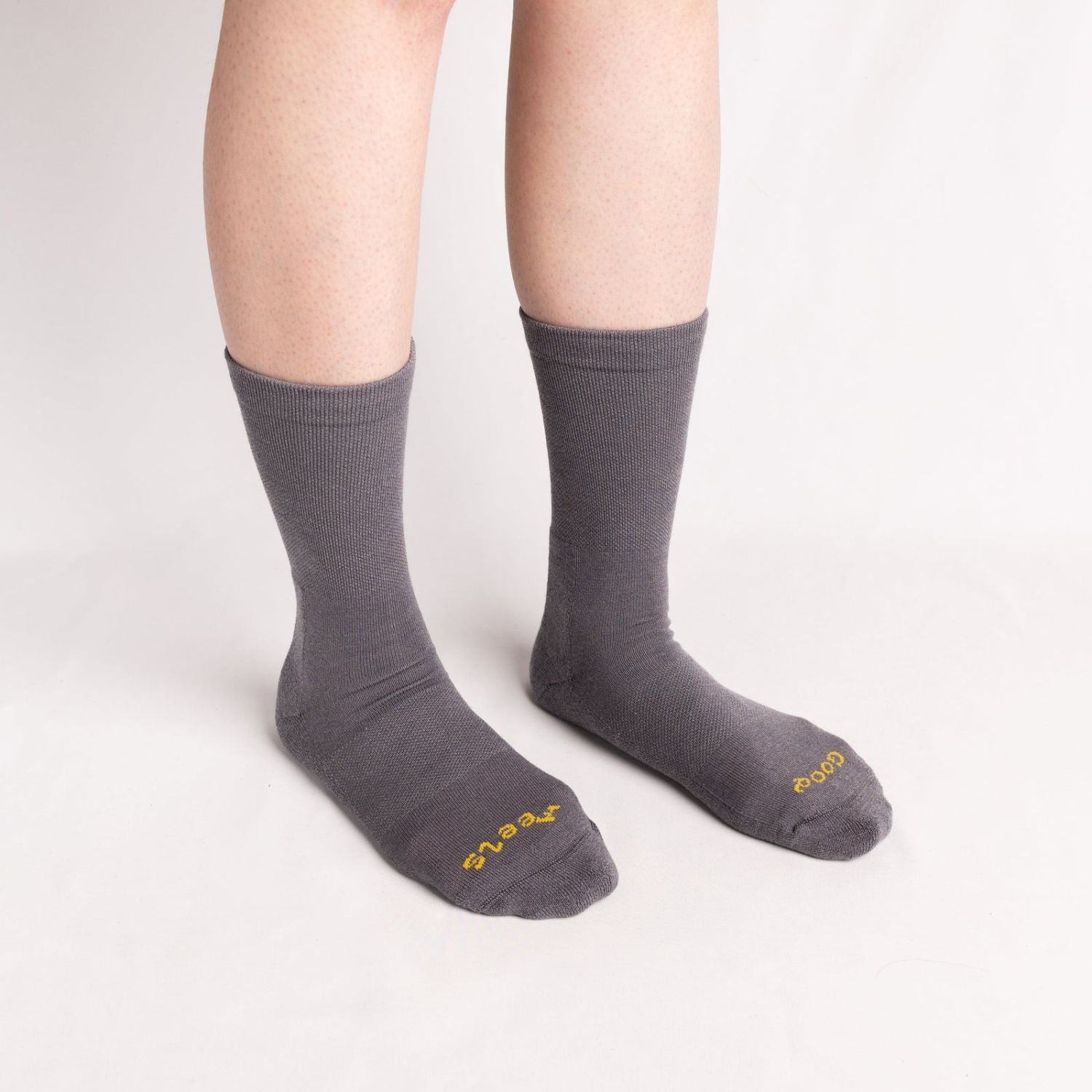 Paire Merino Wool-Blend Calf Sock (Shadow)