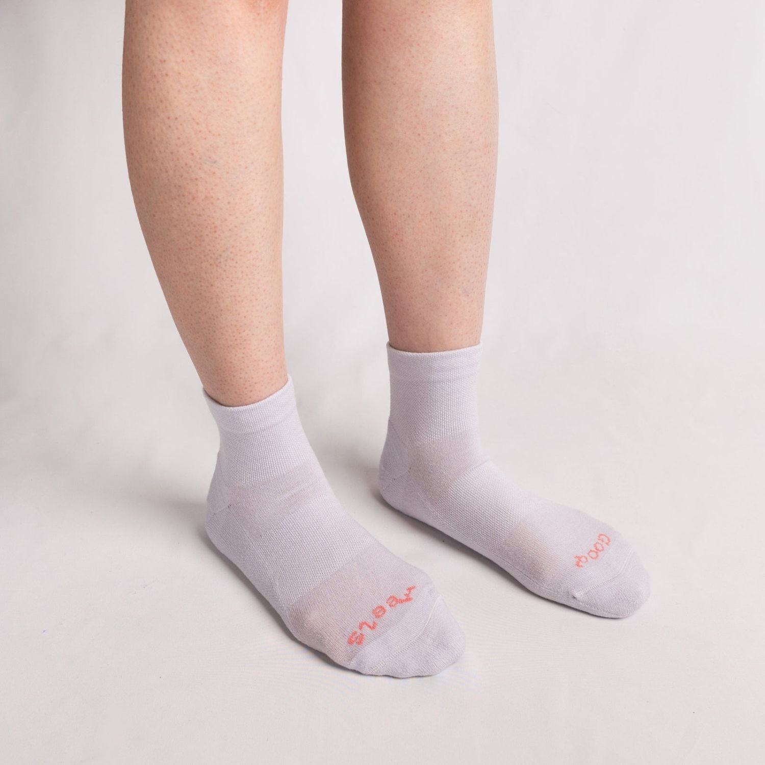 Paire Merino Wool-Blend Quarter Sock (Fog)