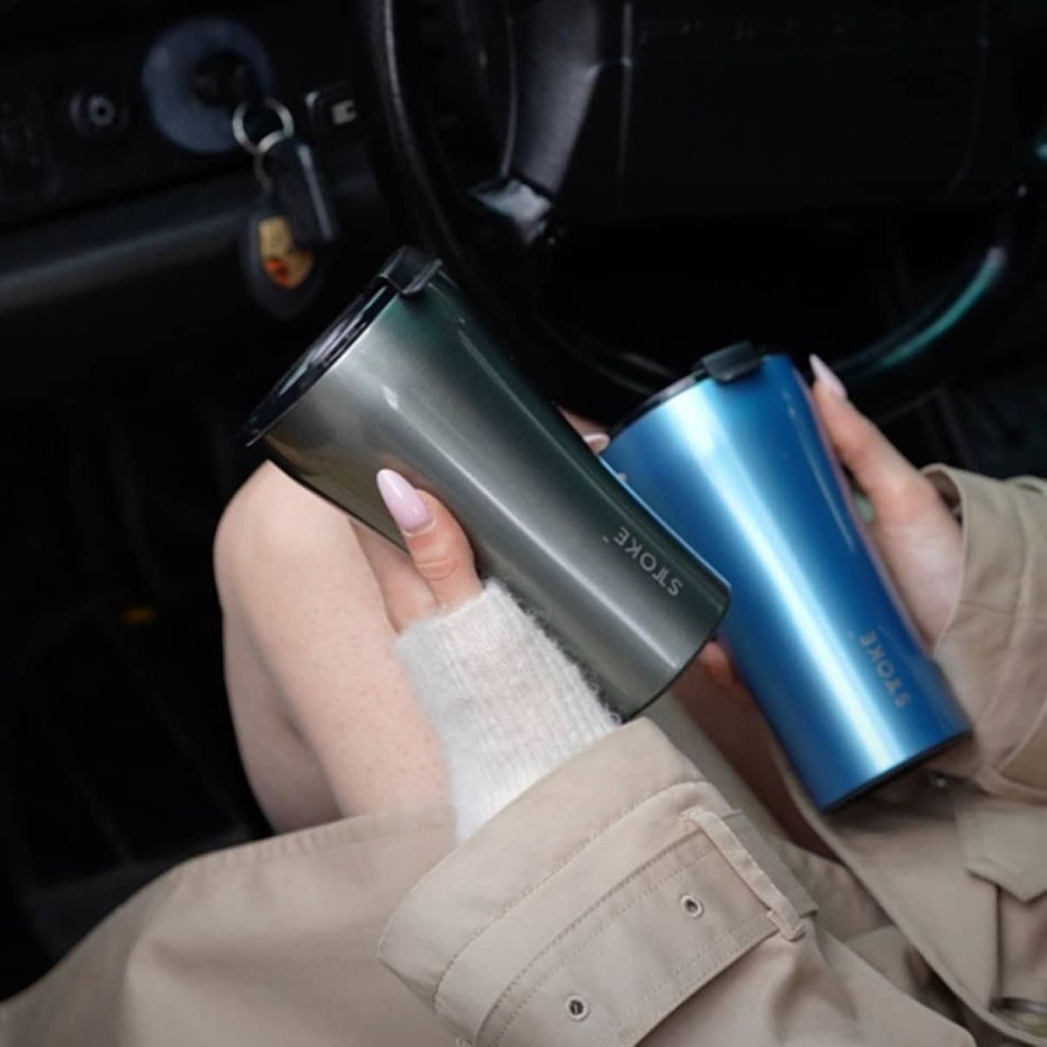 STTOKE Urban Leakproof Ceramic Insulated Cup 12oz