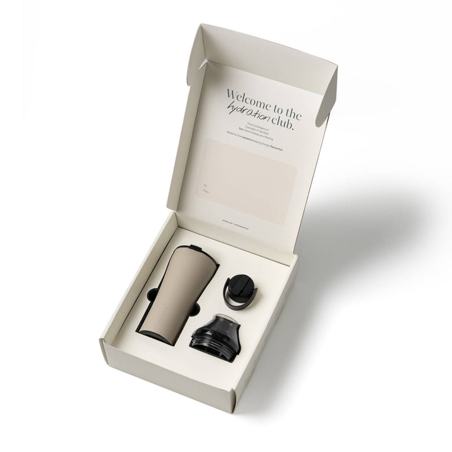 Sttoke Leakproof Ceramic Insulated Thirst Aid Kit Cup With Hydrate + 16Oz