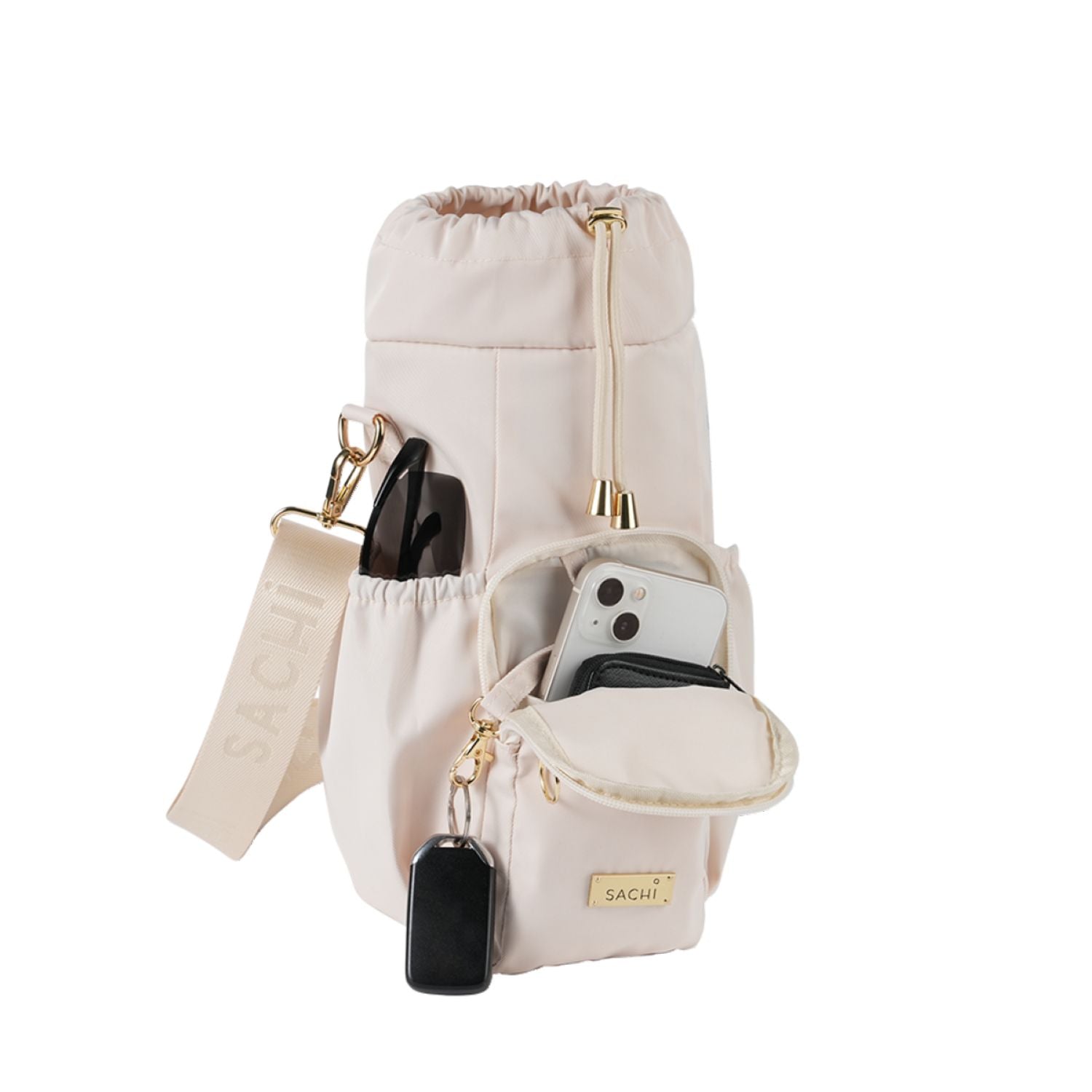 Sachi Crossbody Insulated Bottle Bag