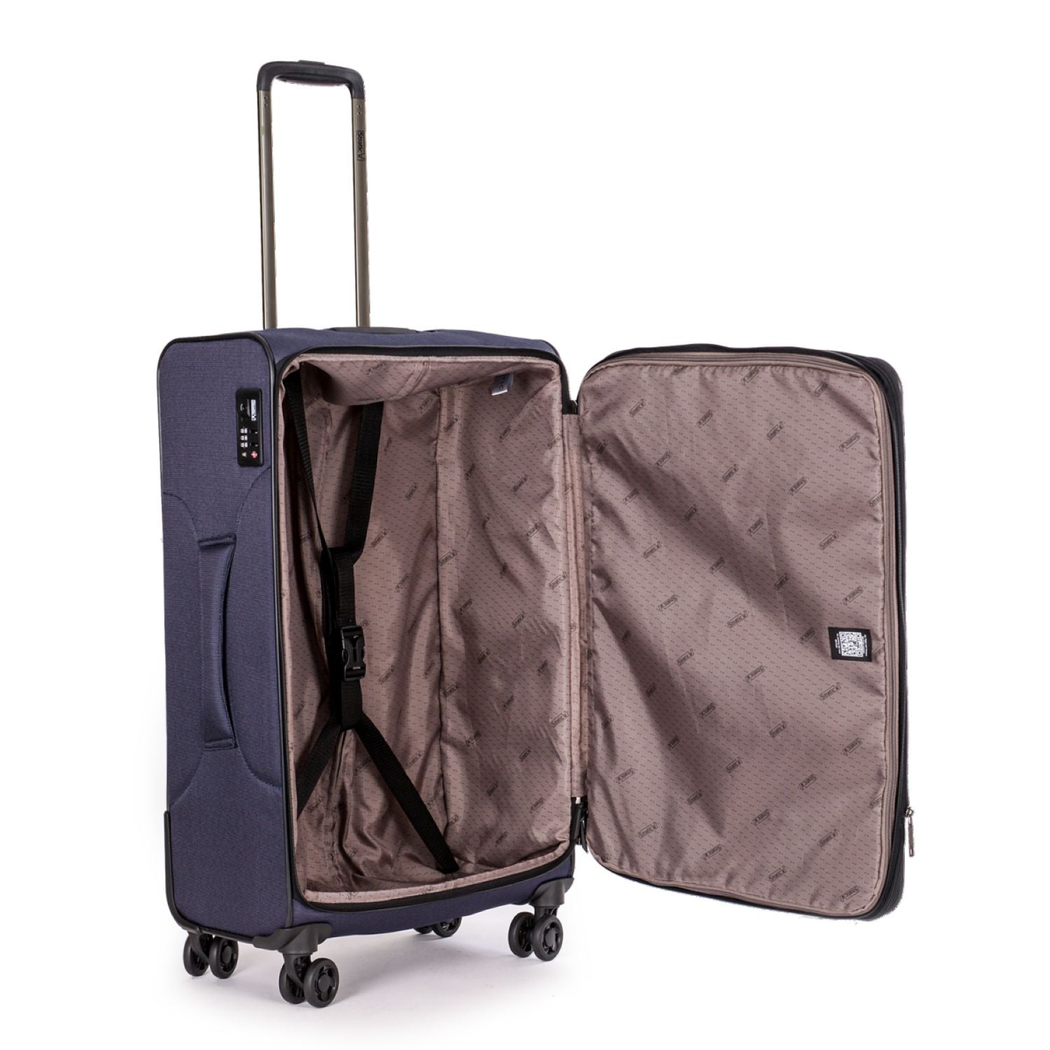 Stratic Bendigo Light + Suitcase M With Front Access Opening