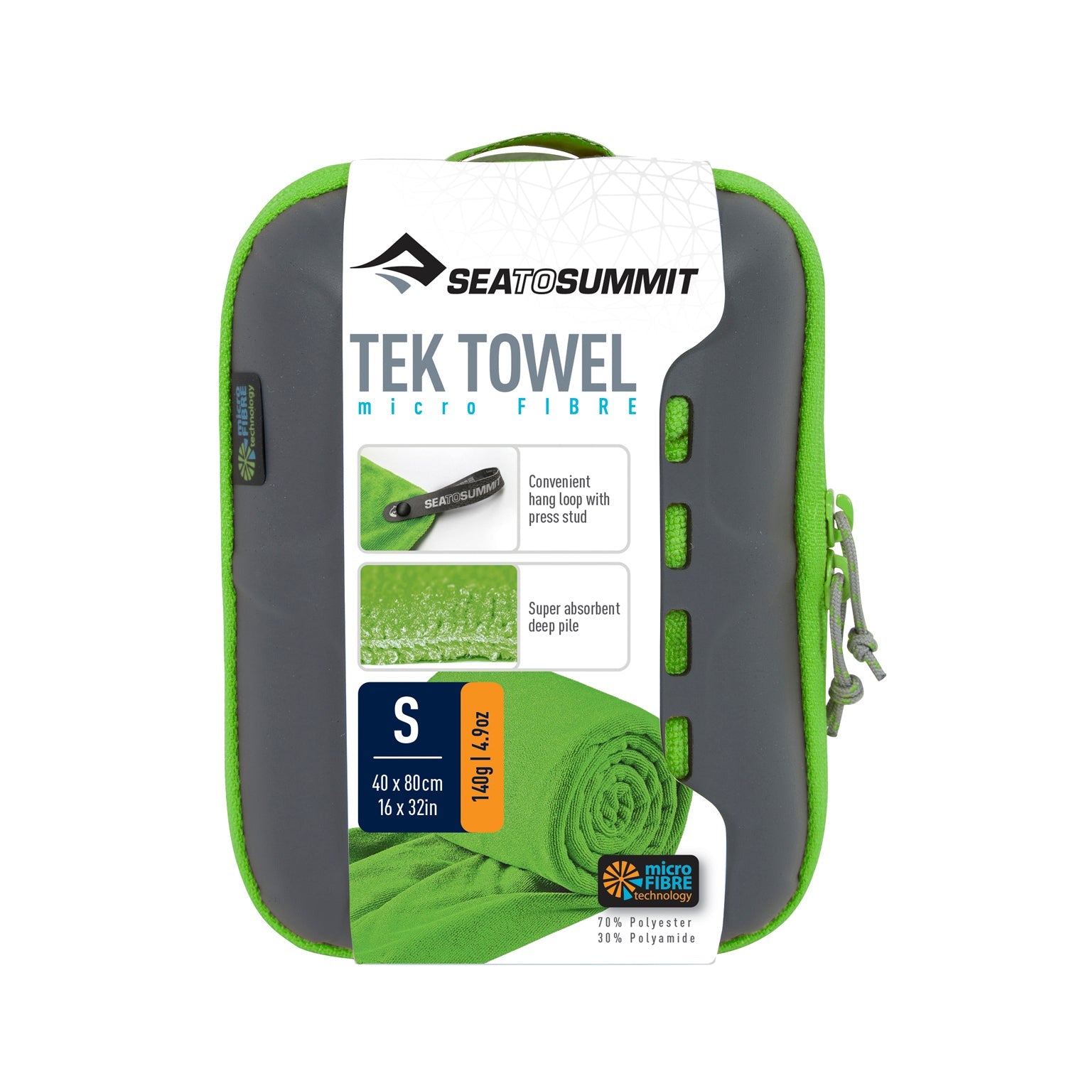 Sea To Summit Tek Towel (Small) 40Cm X 80Cm (SA)