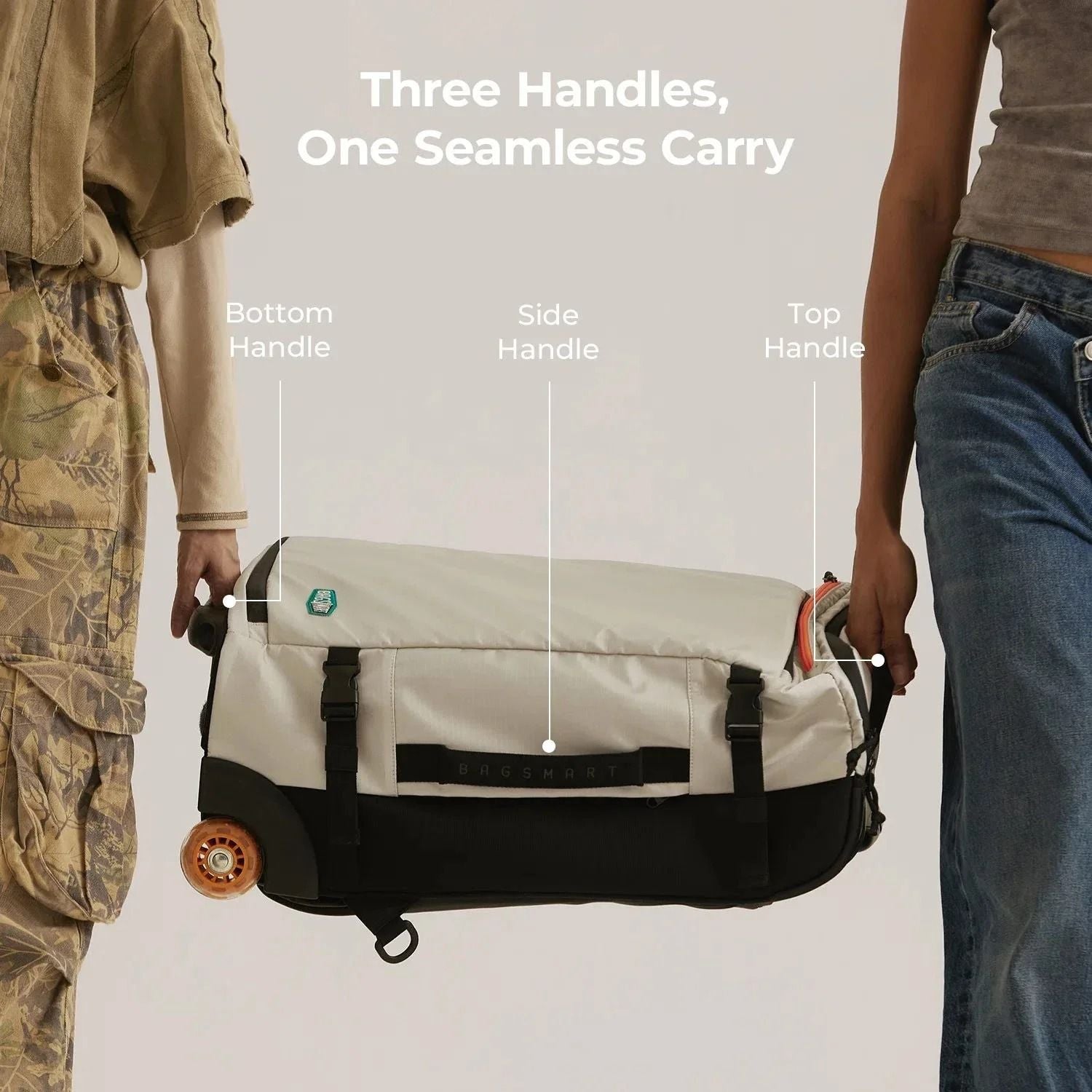 Bagsmart Blast Roller Backpack 43L