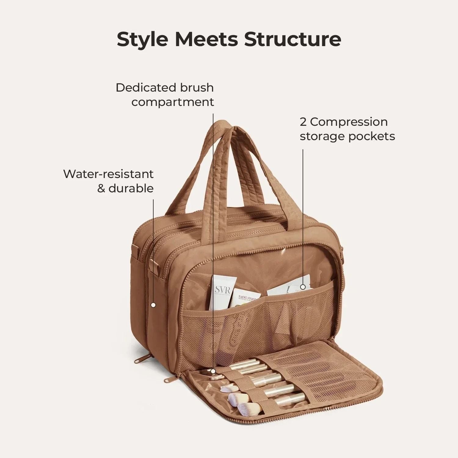 Bagsmart Crush Hanging Toiletry Bag