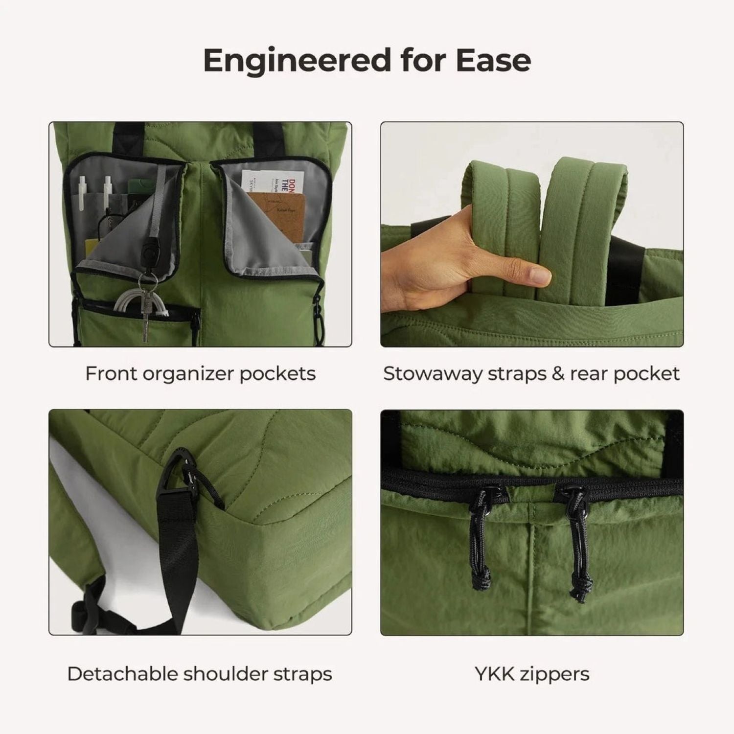 Bagsmart Paz Laptop Totepack 20L (SA)