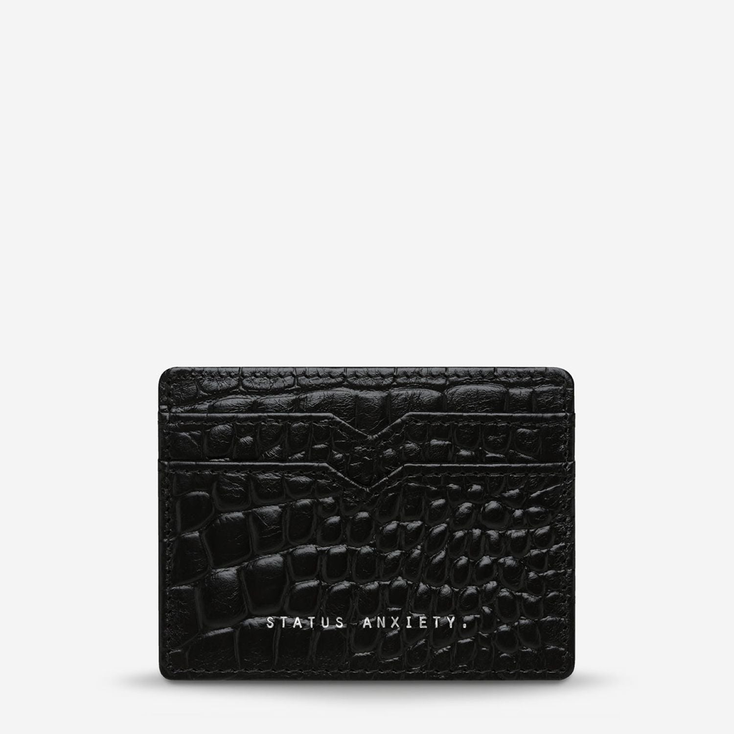 Status Anxiety Together For Now Leather Card Case (SA)