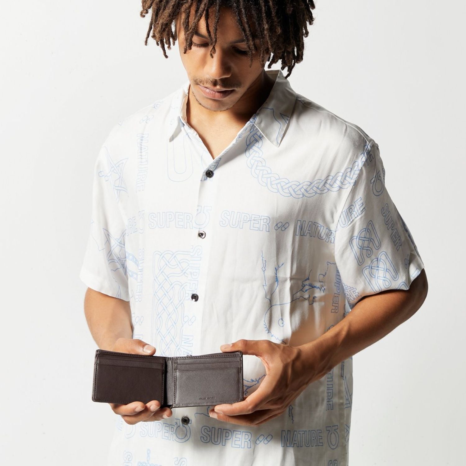 Status Anxiety Jonah Italian Leather Wallet