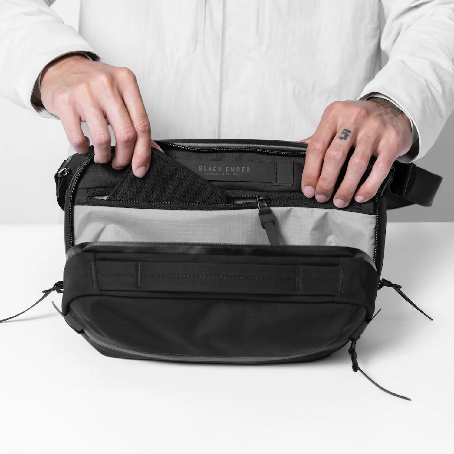 Black Ember Grip Sling-6 Embertex PFAS Free 6L