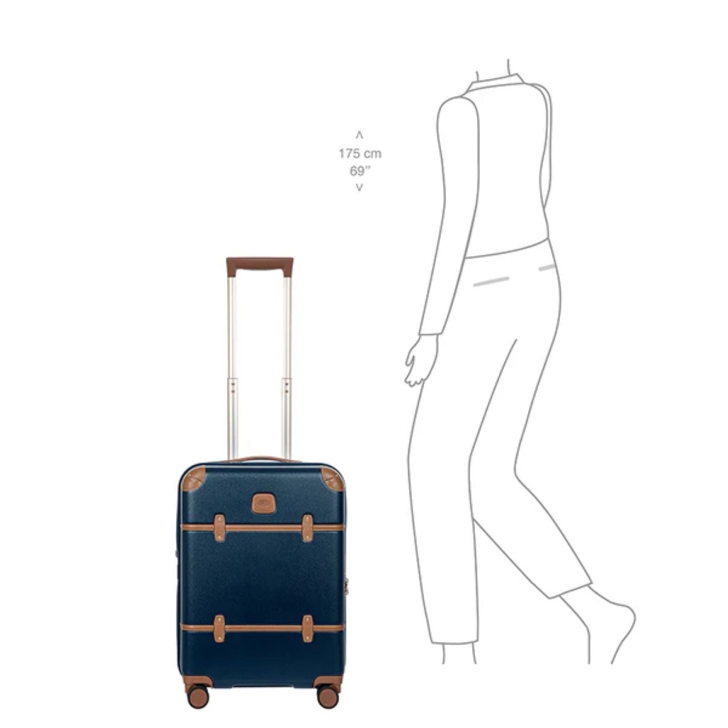 Bric'S Bellagio 21" Carry-On Spinner Expandable