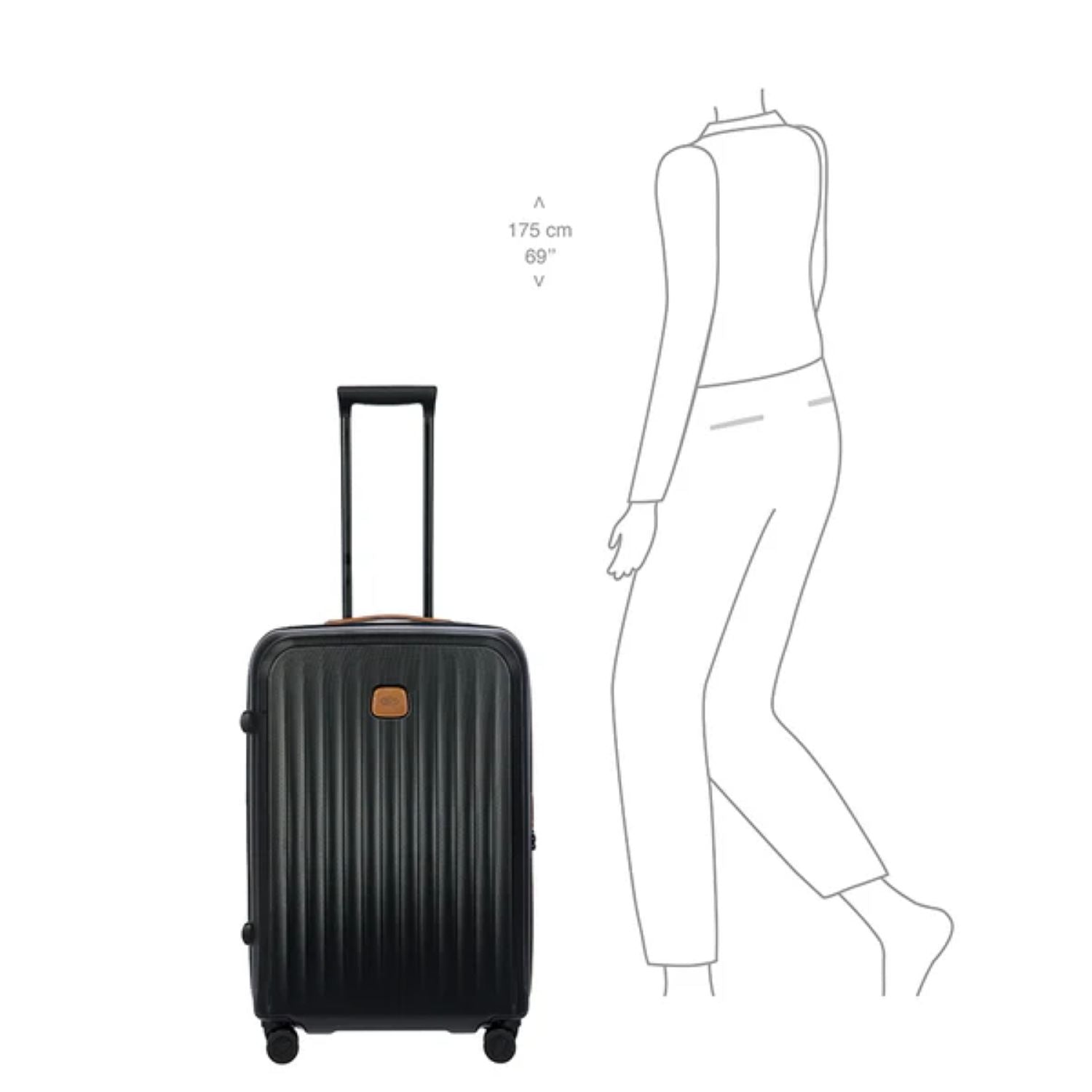 Bric'S Taormina 27" Spinner Expandable