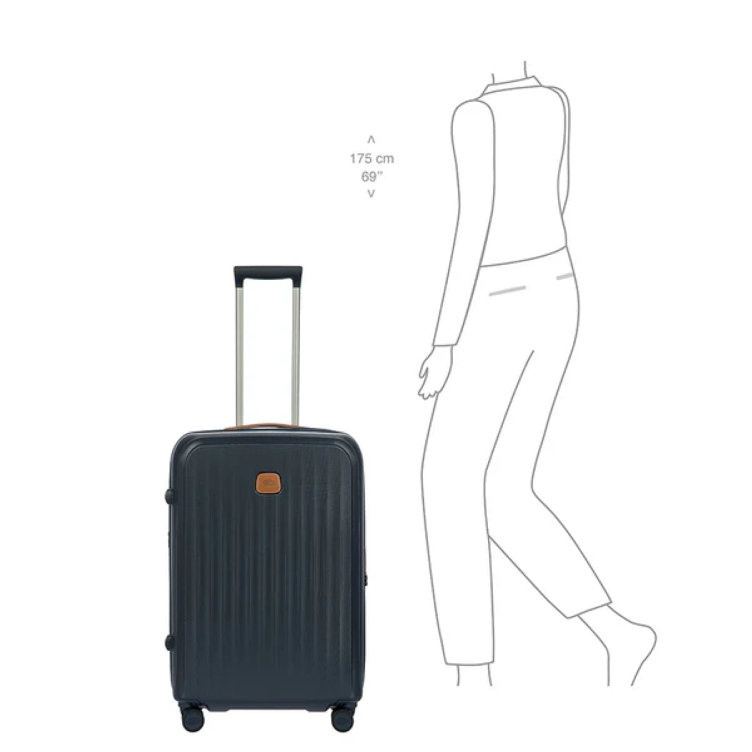 Bric'S Taormina 27" Spinner Expandable