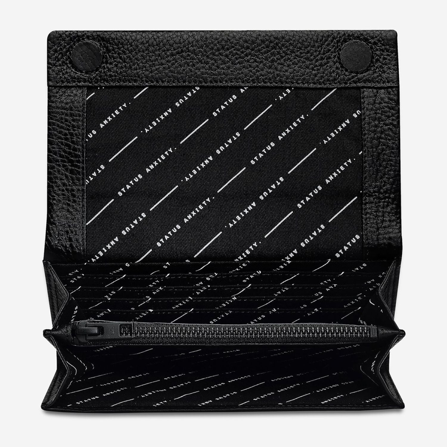 Status Anxiety Nevermind Leather Wallet