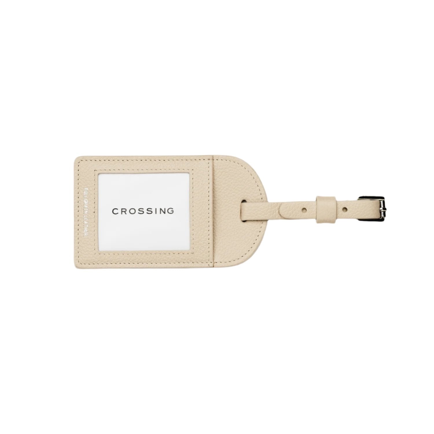 Crossing Milano Leather Luggage Tag